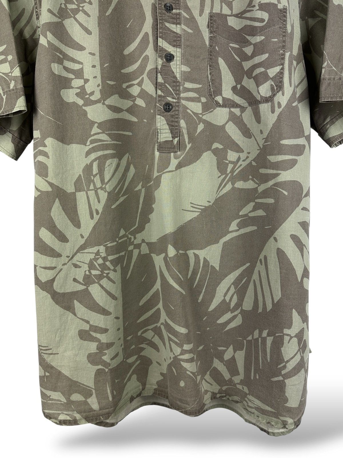 Allsaints Allsaints Palmae Short Sleeve Shirt Slim Fit All Over Print Size US M / EU 48-50 / 2 - 7 Thumbnail