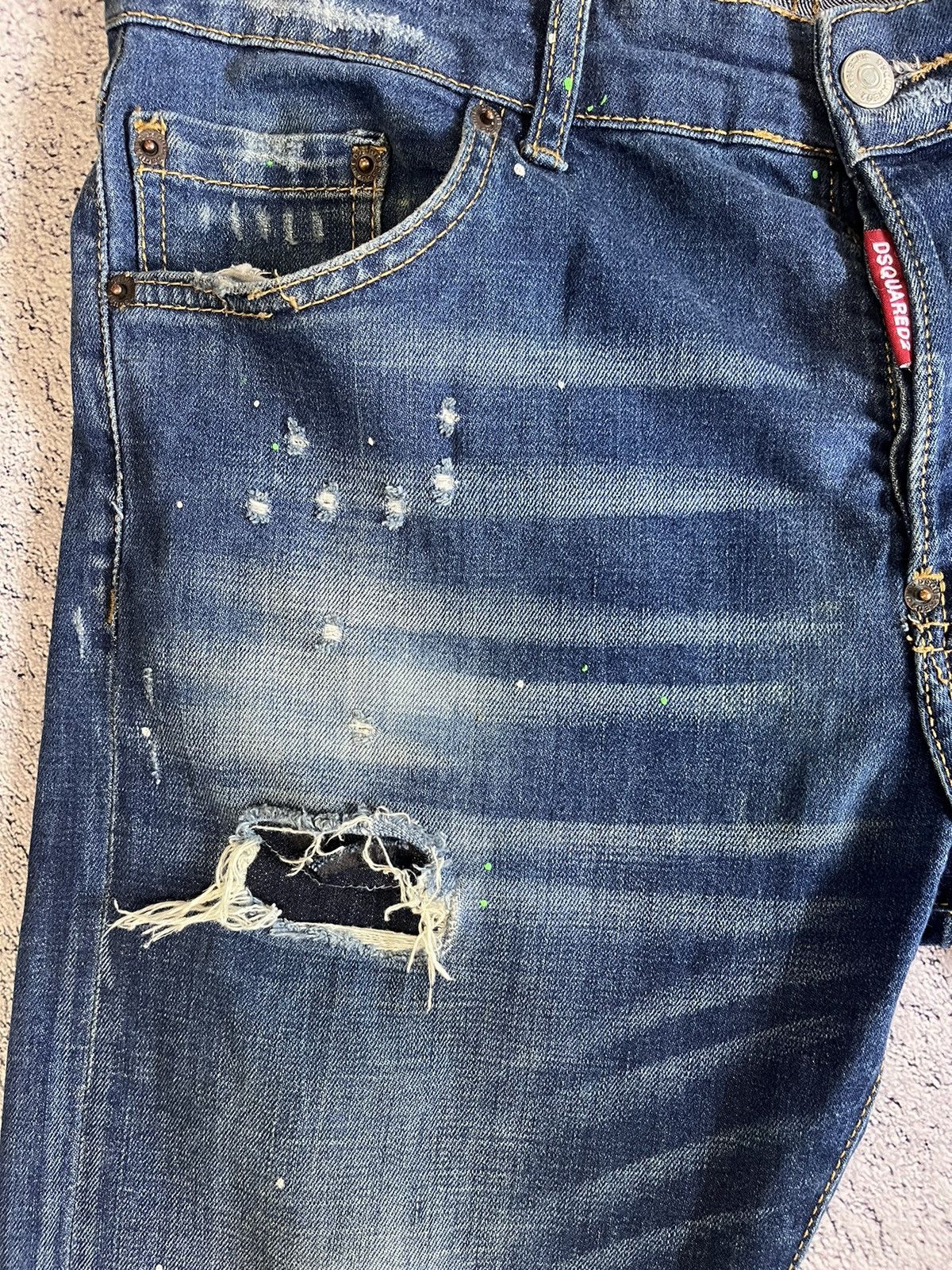 Dsquared2 Dsquared2 Men’s Jeans Denim Slim Jean Made In Italy Size 46 Size US 30 / EU 46 - 18 Thumbnail