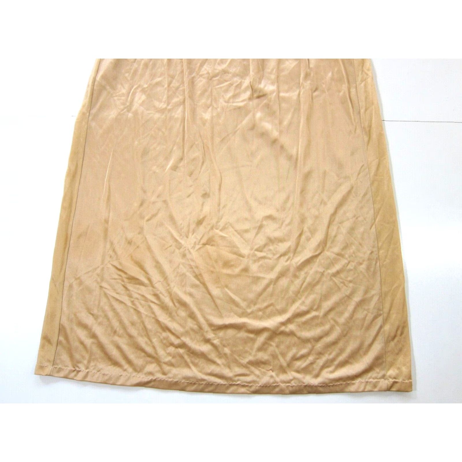 Vintage VINTAGE Montgomery Ward Peach Silky Satin Lace Spaghetti Strap Slip Dress Medium Size M / US 6-8 / IT 42-44 - 7 Thumbnail