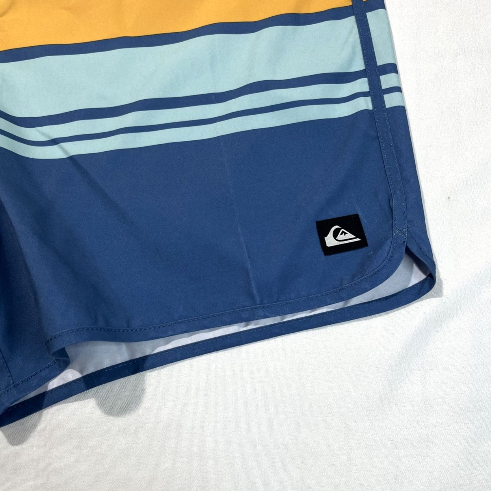 Quiksilver Quiksilver Board Shorts 19" Everyday Stripe Star Sapphire Men 40 Blue Regular Size US 40 / EU 56 - 3 Thumbnail