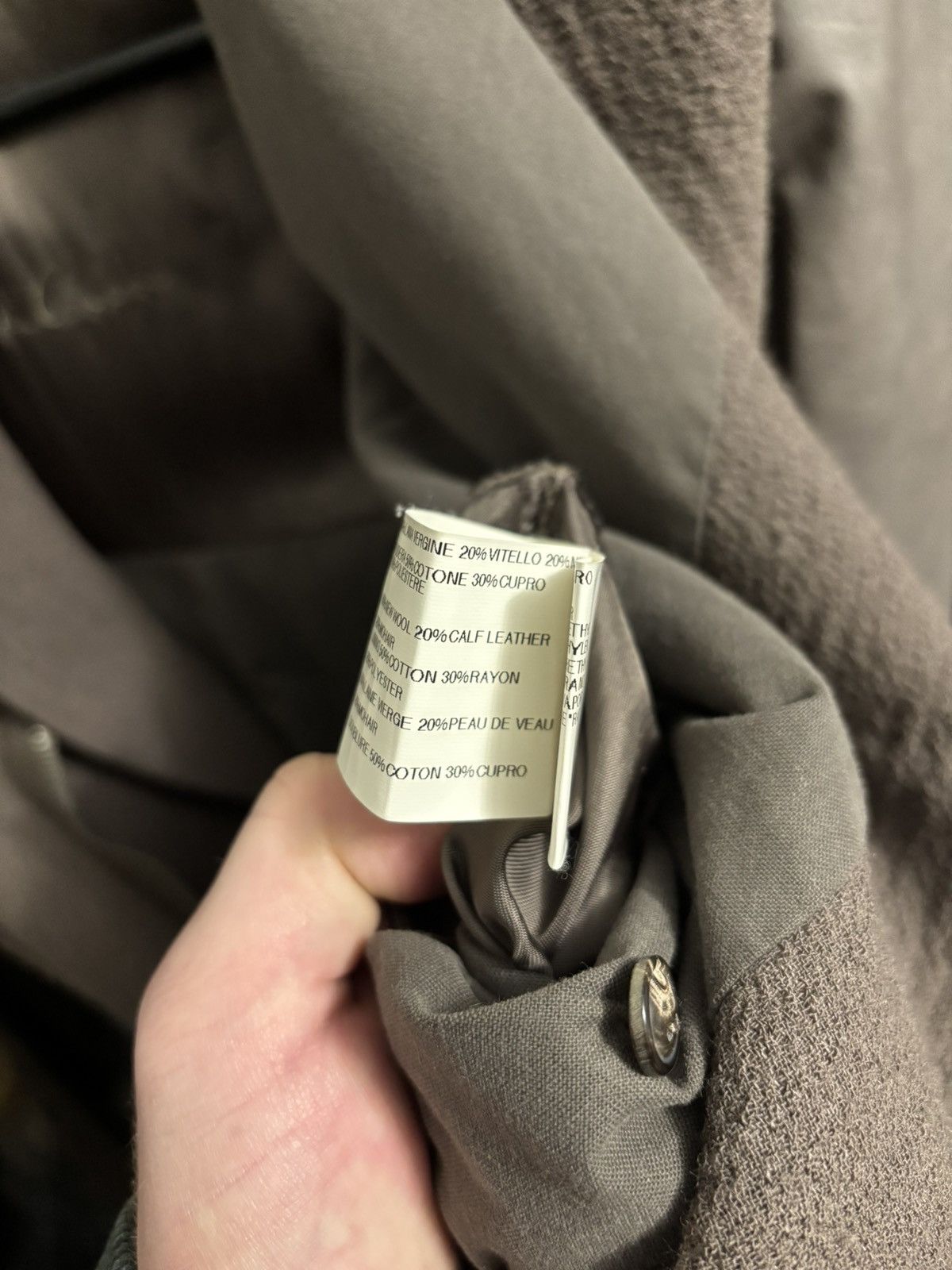 Rick Owens Aw09 Elbow Wing Long Jacket Size US S / EU 44-46 / 1 - 15 Thumbnail