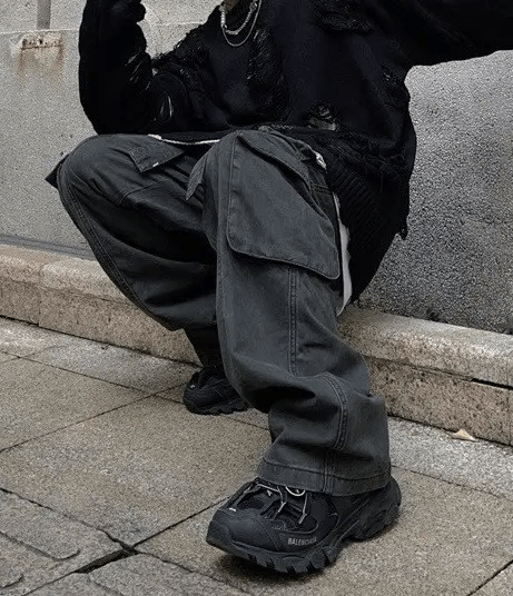 Japanese Brand × Vintage Multi pocket utility grunge cargo pants Size US 30 / EU 46 - 5 Thumbnail