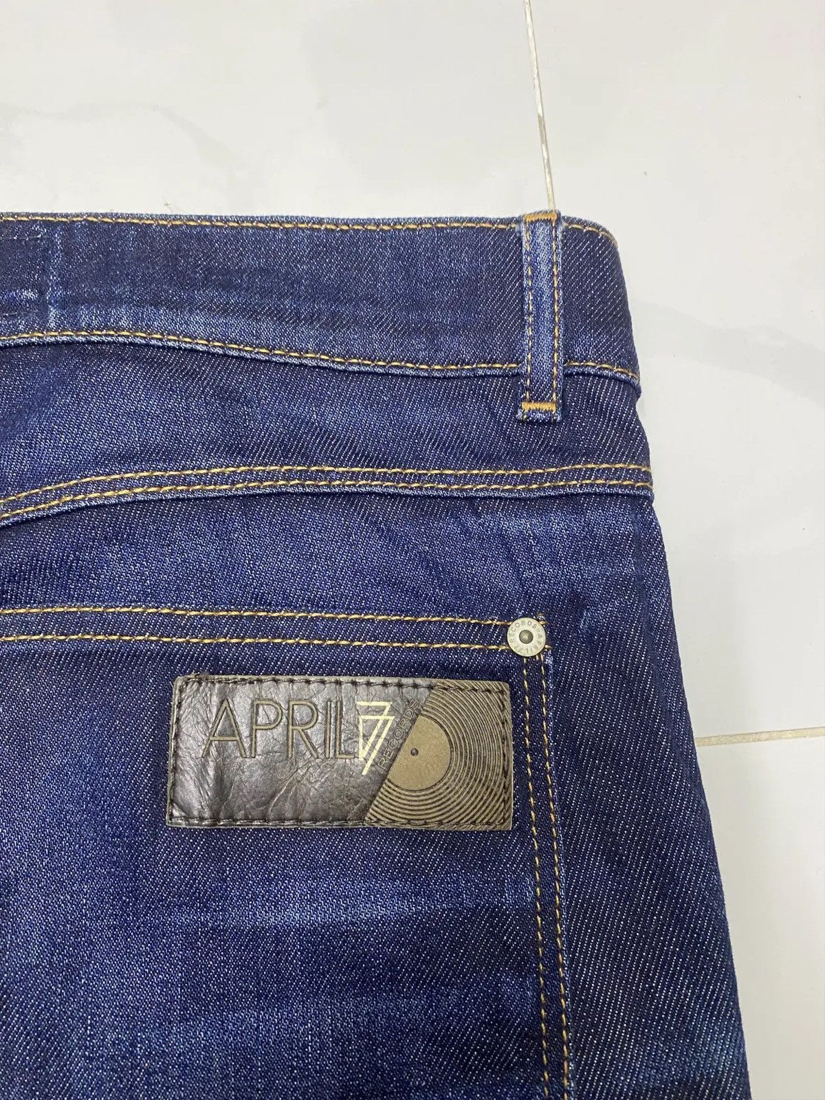 April 77 × Undercover April 77 Records Denim Jeans Nano Universe Jeans Size US 31 - 8 Thumbnail