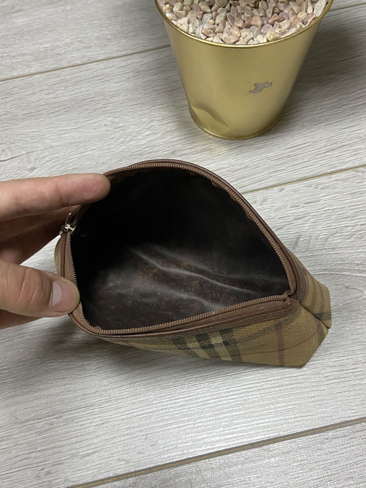 Burberry Burberry leather nova check vintage small bag Size ONE SIZE - 8 Thumbnail