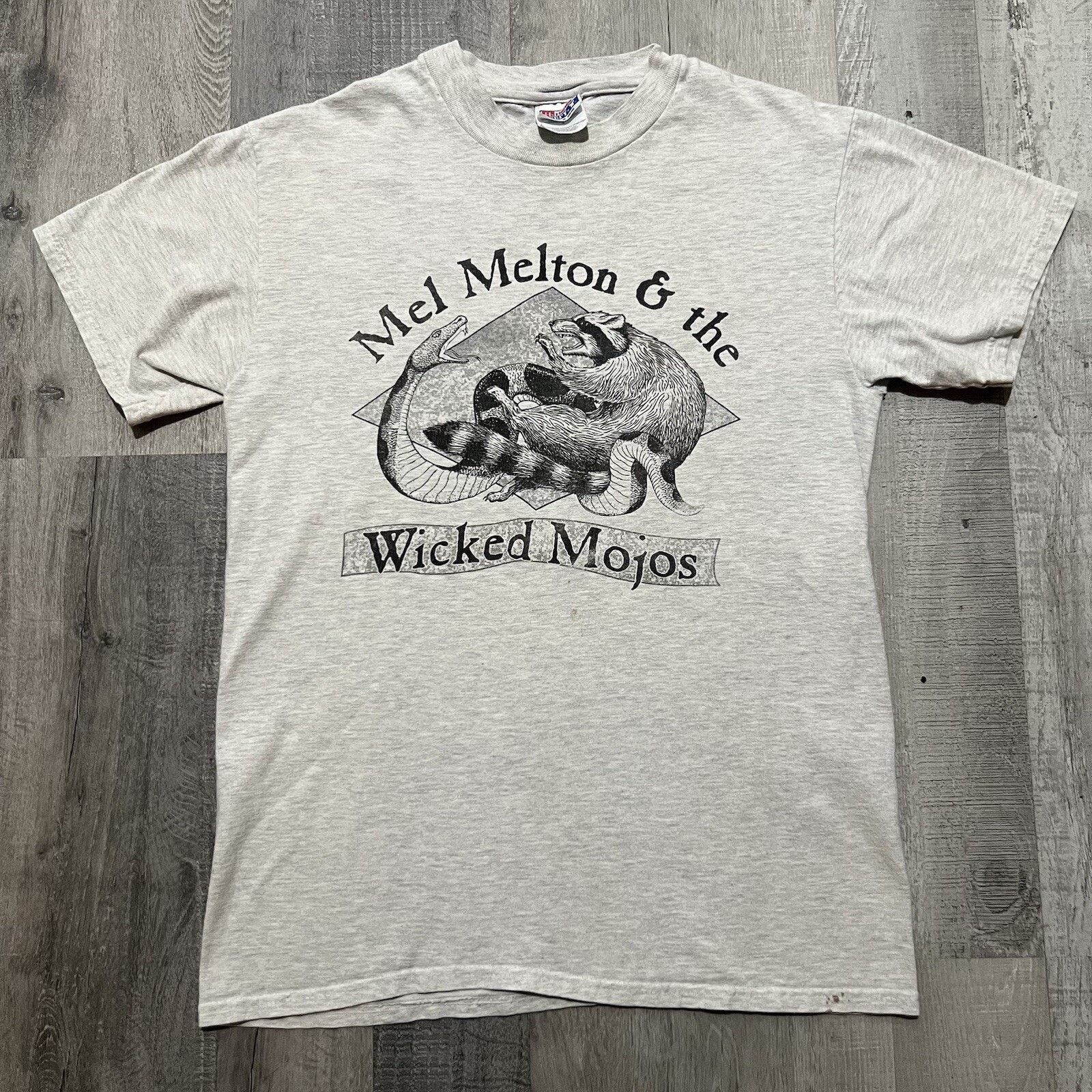 Hanes Mel Melton & The Wicked Mojos Zydeco Blues Mojo Dream Band T Size US M / EU 48-50 / 2 - 1 Thumbnail