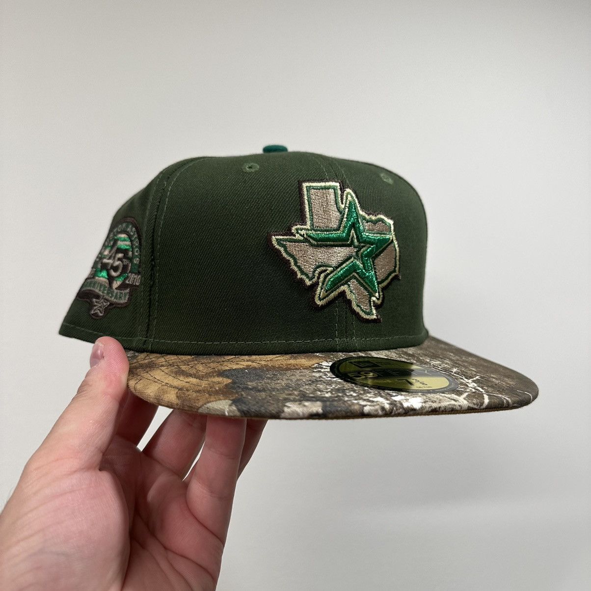 Houston ASTROS Green Realtree TOPPERZSTORE 7 3/8