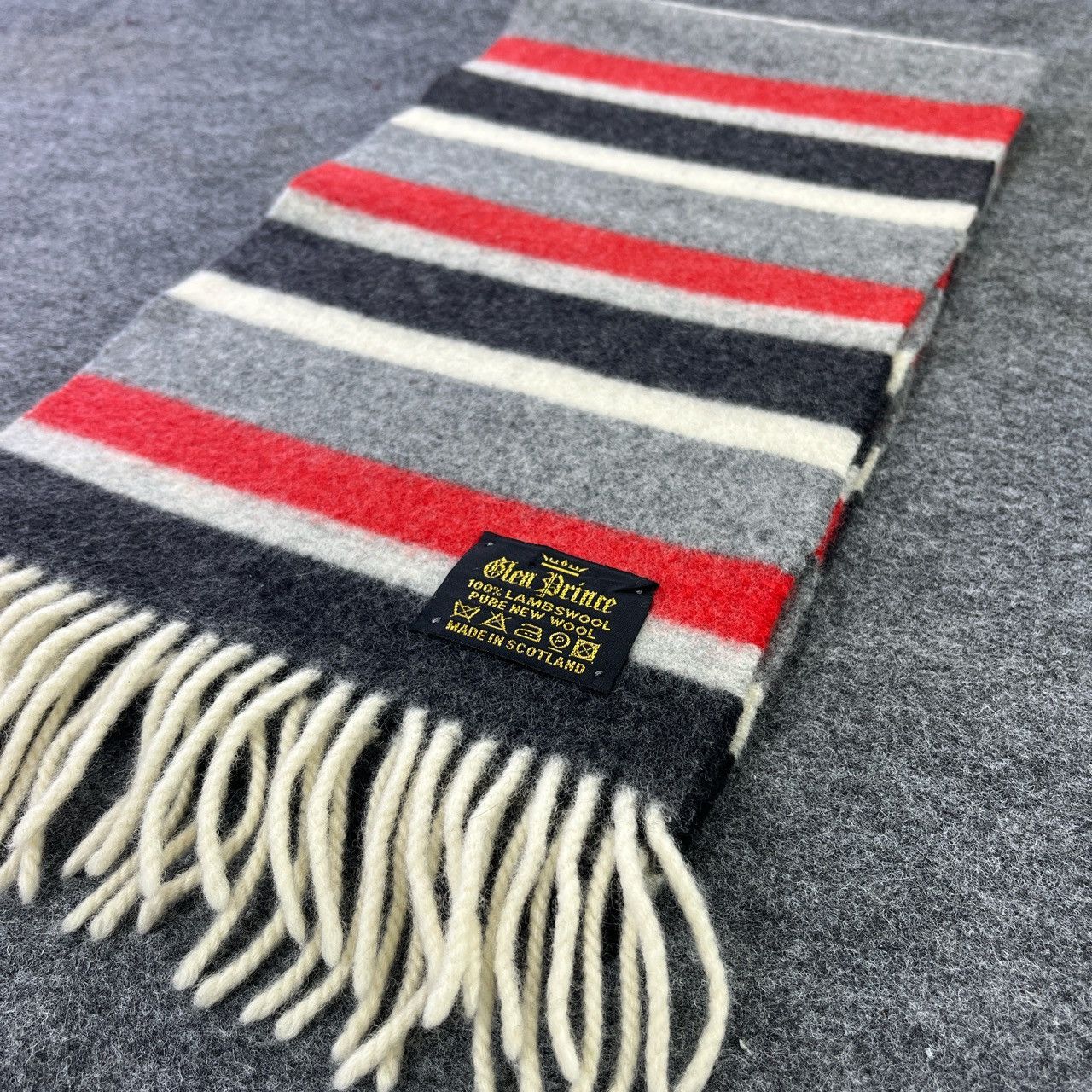 Vintage Glen Prince Scarf / Muffler / Neckwear T639 Size ONE SIZE - 7 Thumbnail