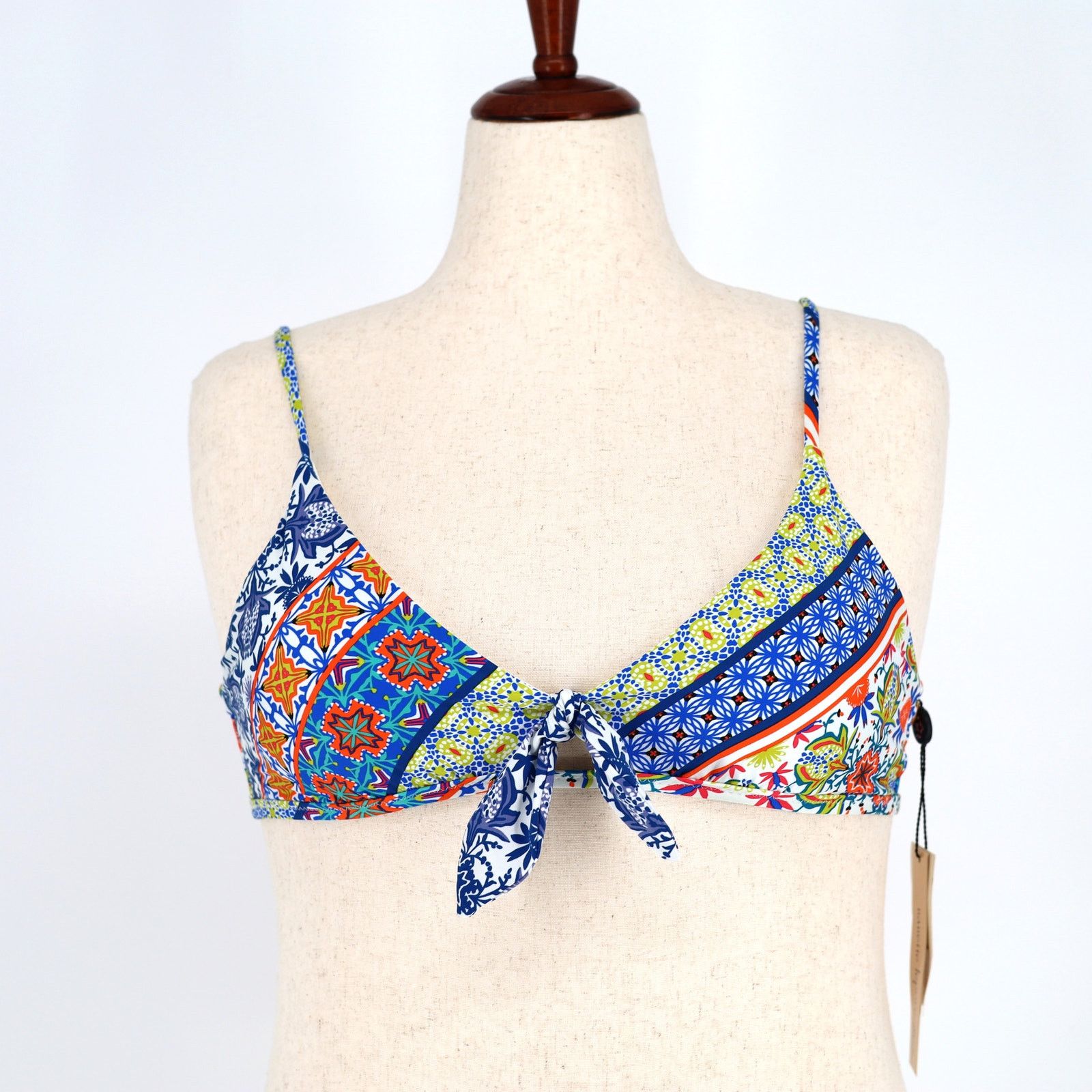 Nanette Lepore Nanette Lepore Patchwork Swimsuit Set Top/Bottom Size US 12 Size ONE SIZE - 2 Thumbnail