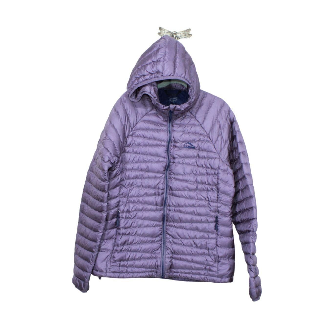 L.L. Bean LL Bean Women's Ultralight 850 Down Hooded Sweater Size S / US 4 / IT 40 - 1 Thumbnail