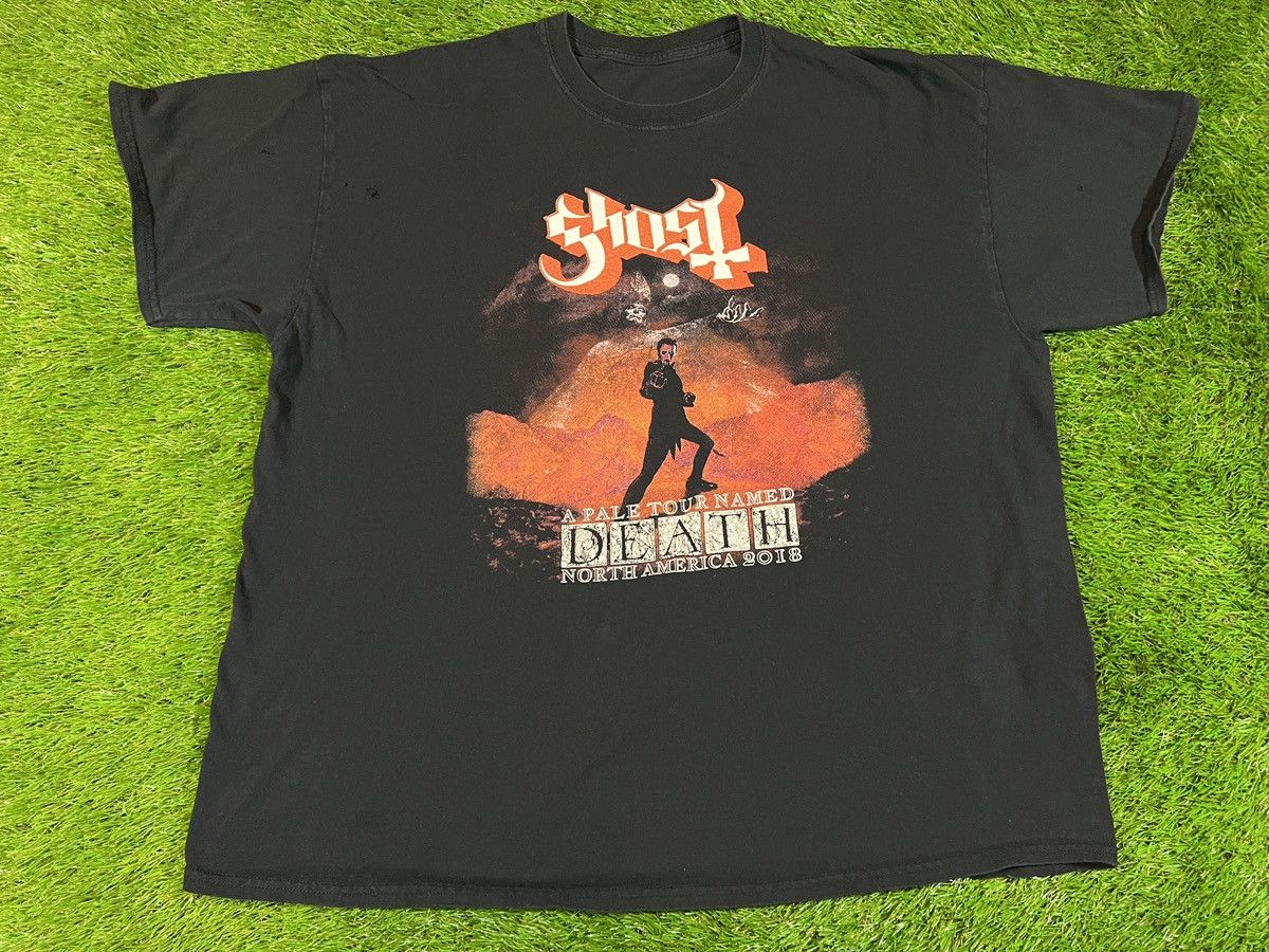 Band Tees Ghost Band Concert Tour Shirt "A Pale Tour Named Death" 2018 Size US XXL / EU 58 / 5 - 1 Thumbnail