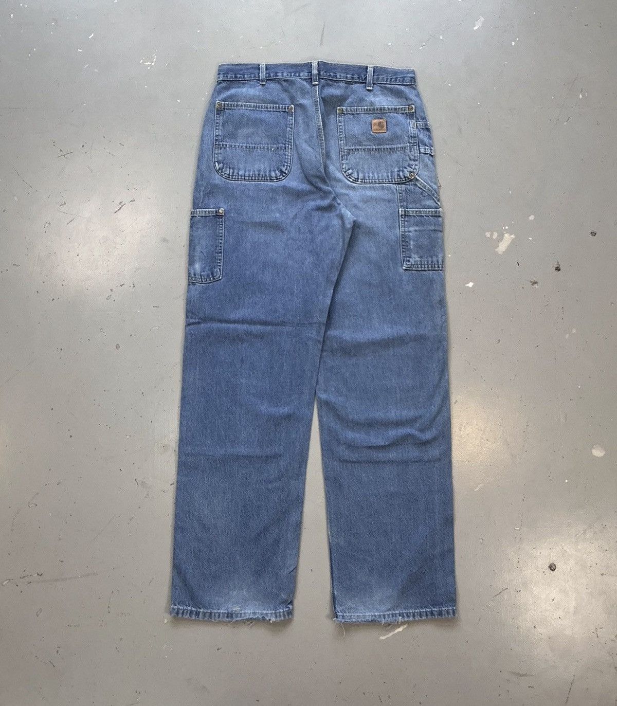 Carhartt Vintage super thrashed carhartt double knee denim Size US 34 / EU 50 - 2 Thumbnail