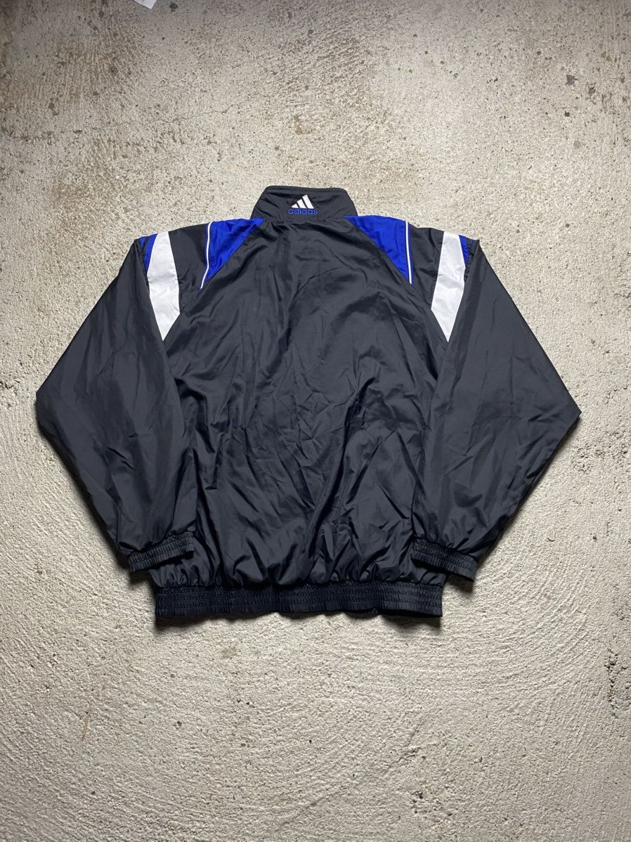 Adidas × Vintage Adidas vintage zip up windbreaker baggy oversized football Size US L / EU 52-54 / 3 - 4 Thumbnail