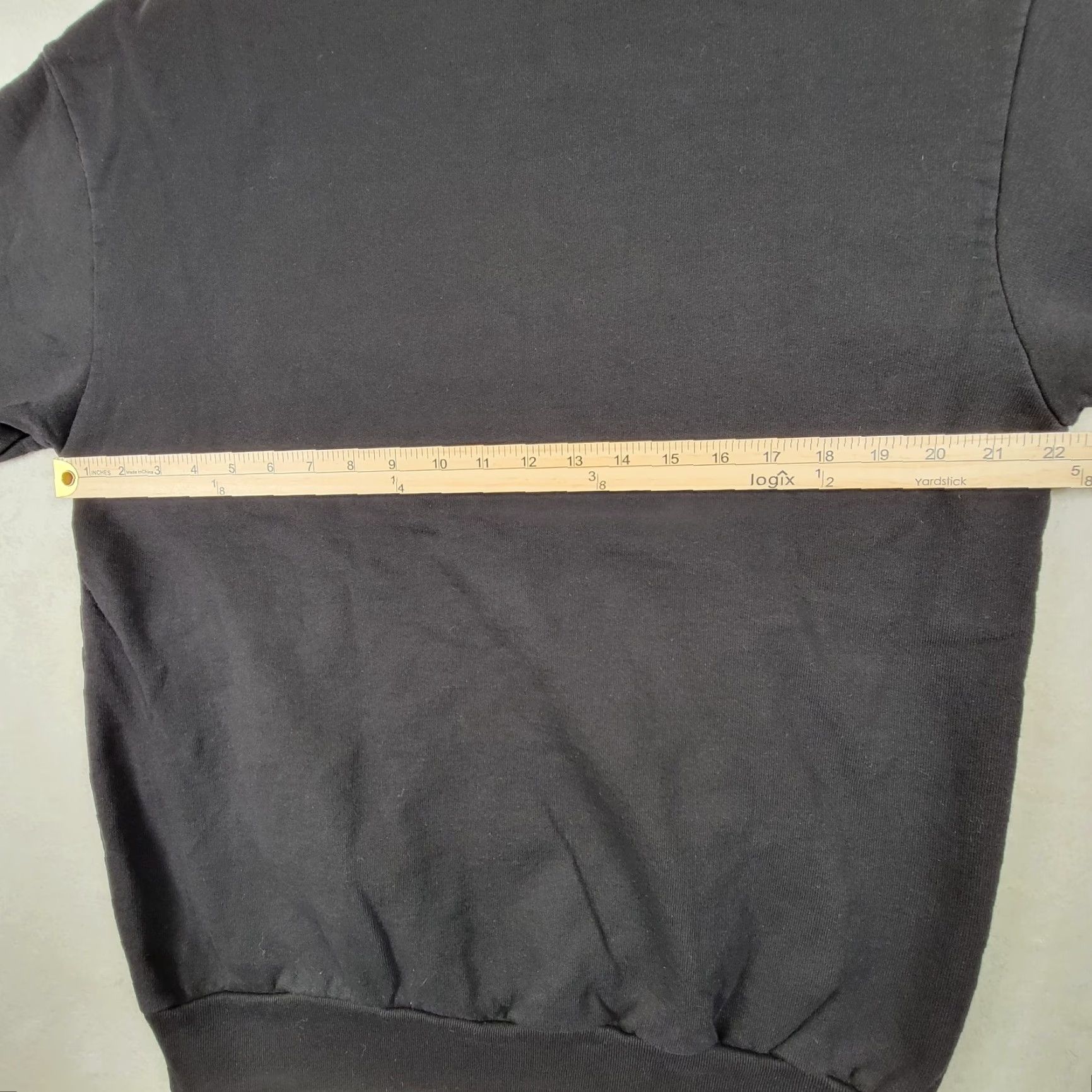 Talentless Talentless Mens SM Thermal Waffle Heavyweight Shirt Black Long Sleeve Crewneck 90s Mens Small Black Cotton Knit T-Shirt Runtime: Outdoor Classic Size US S / EU 44-46 / 1 - 7 Thumbnail