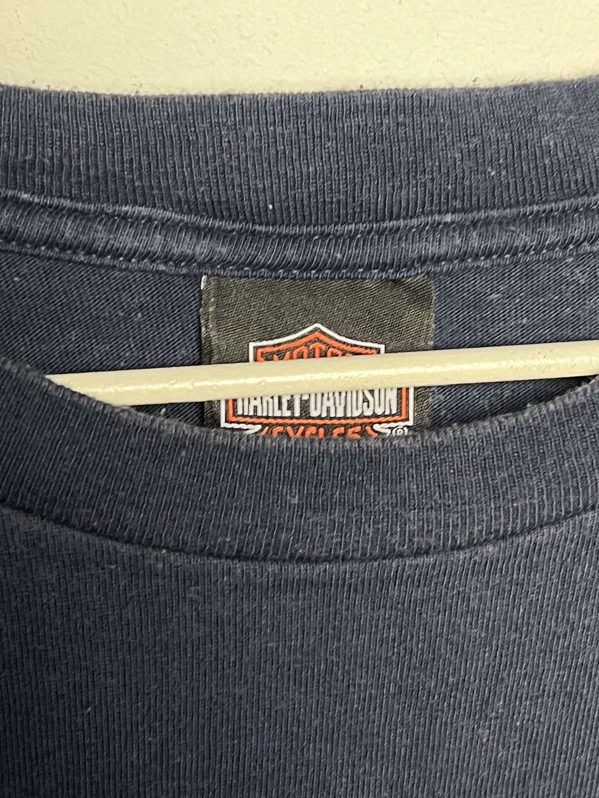Harley Davidson AVOID CIVILIZATION harley davidson y2k crop oversized shirt Size US L / EU 52-54 / 3 - 5 Thumbnail