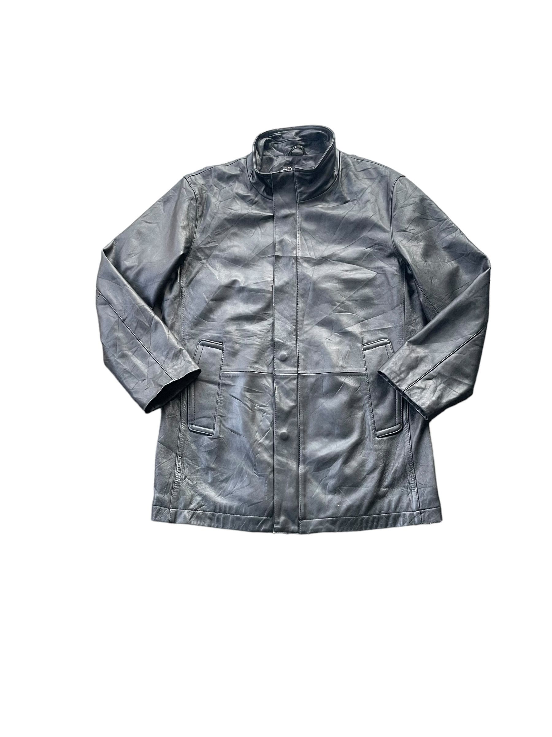 Other Vintage Generous Coat Leather Jacket Size US S / EU 44-46 / 1 - 1 Thumbnail