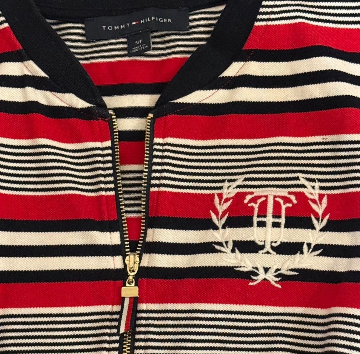 Tommy Hilfiger Tommy Hilfiger red, black, and white striped dress Size S / US 4 / IT 40 - 3 Thumbnail