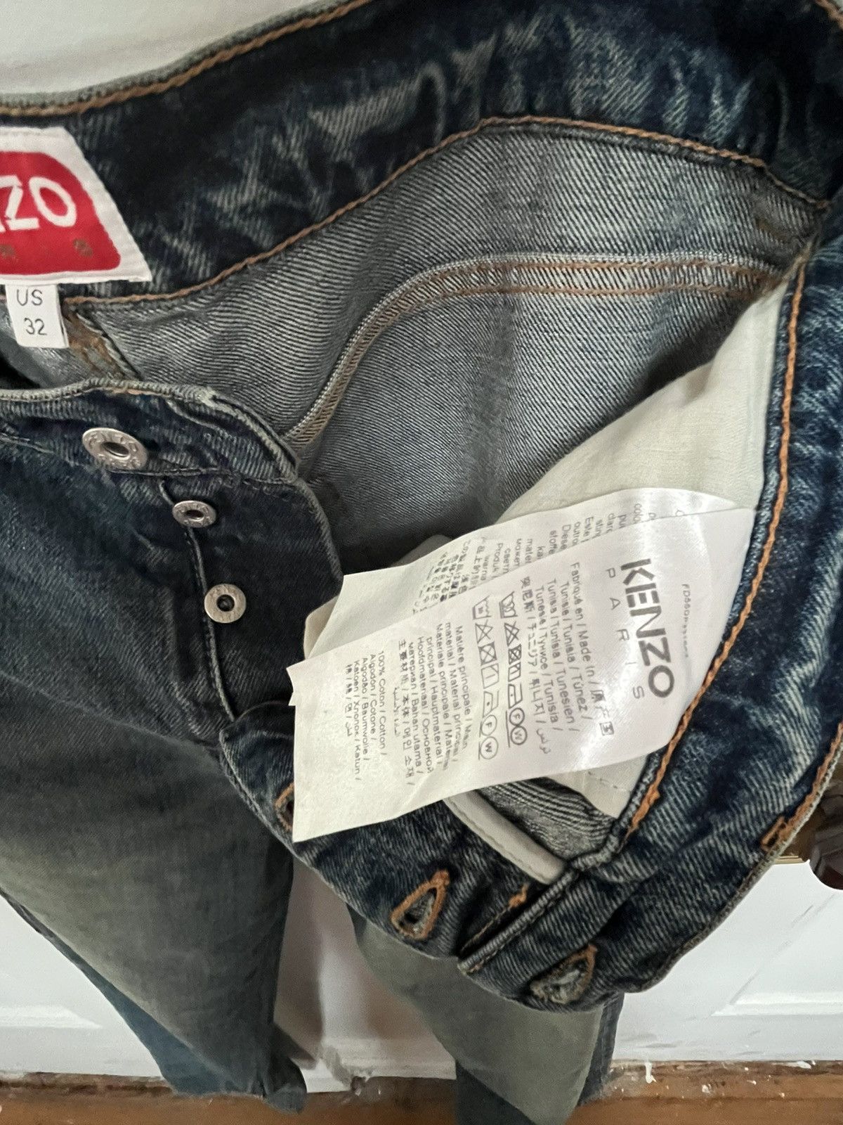 Kenzo Kenzo mud wash denim Size US 32 / EU 48 - 7 Thumbnail