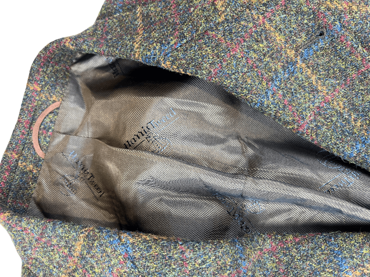 Harris Tweed × Vintage Vintage Harris Tweed Wool Blazer M-L Size 44R - 4 Thumbnail