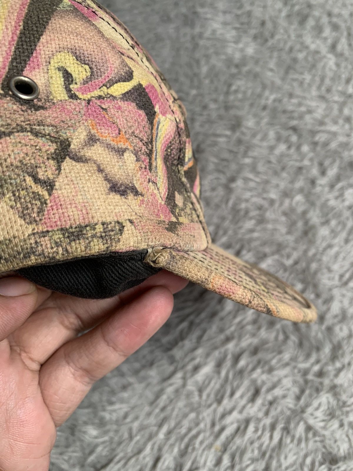 Supreme FW13 Supreme Liberty London Camp Cap Pink Floyd Thorgerson Size ONE SIZE - 6 Thumbnail