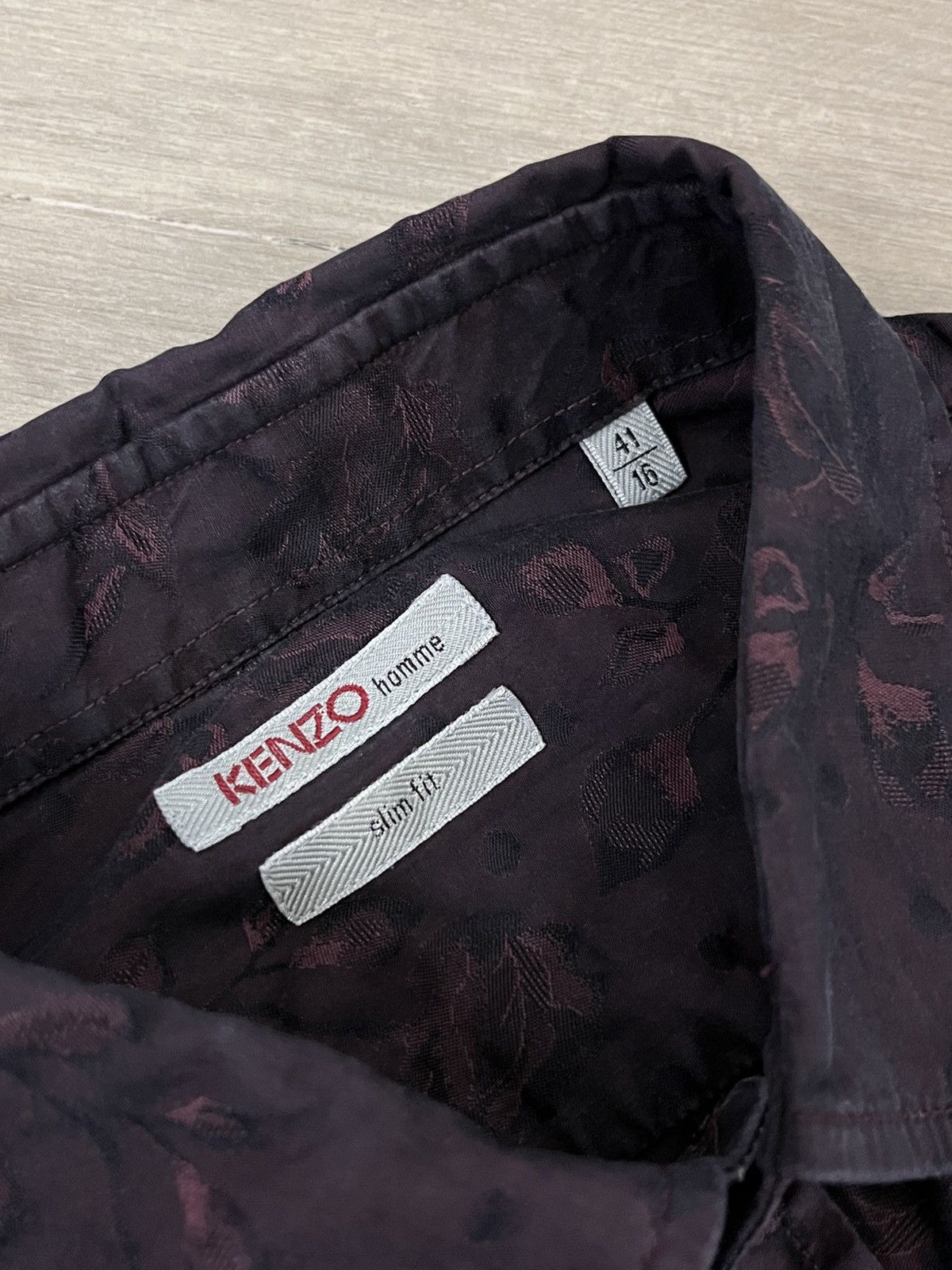 Kenzo 🔥RARE KENZO FULL PRINTED FLOWER VINTAGE 00'S SHIRT Size US M / EU 48-50 / 2 - 7 Thumbnail