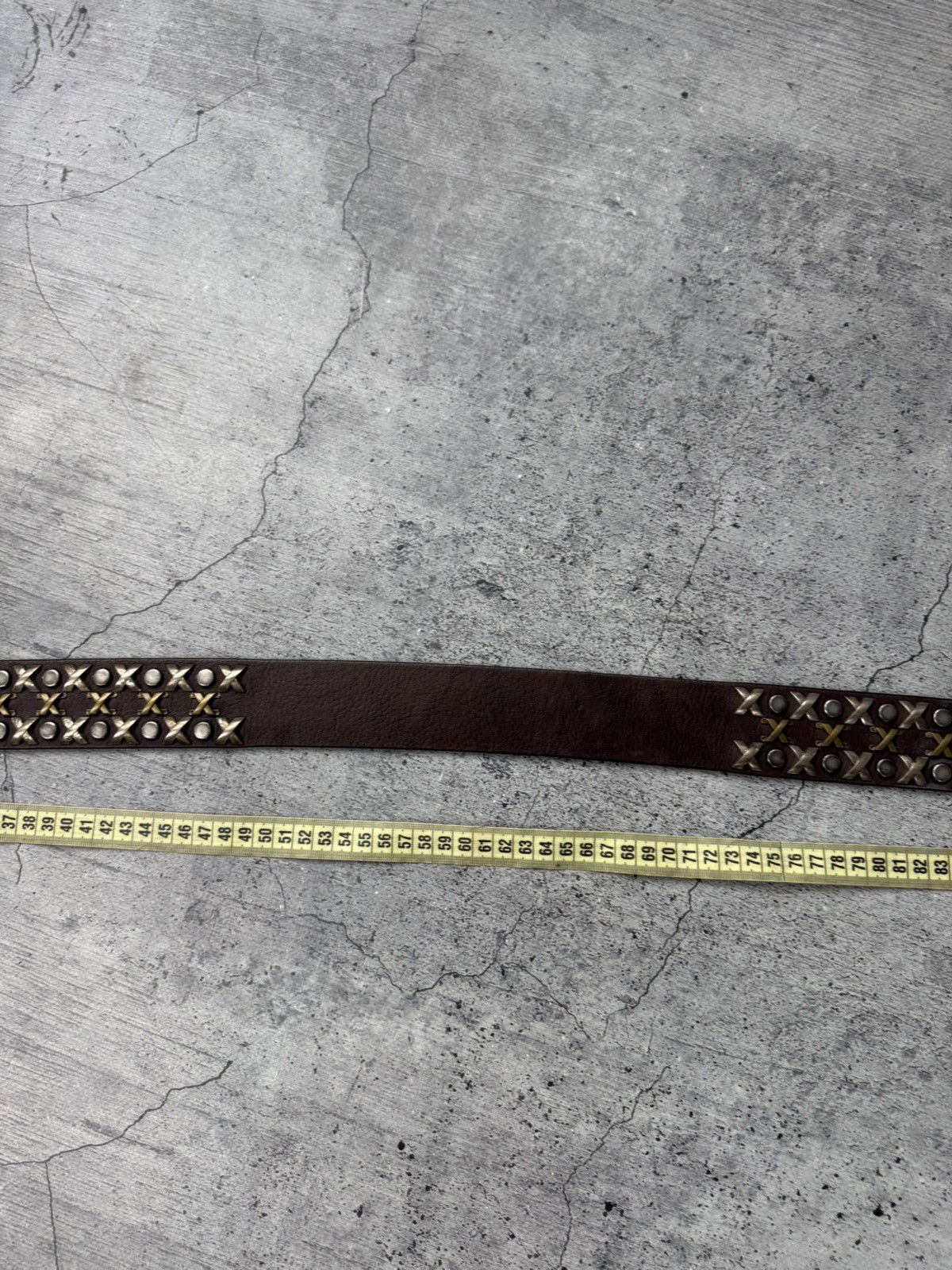Hugo Boss HUGO BOSS REAL LEATHER BROWN CLASSIC VINTAGE Y2K BELT Size ONE SIZE - 5 Thumbnail