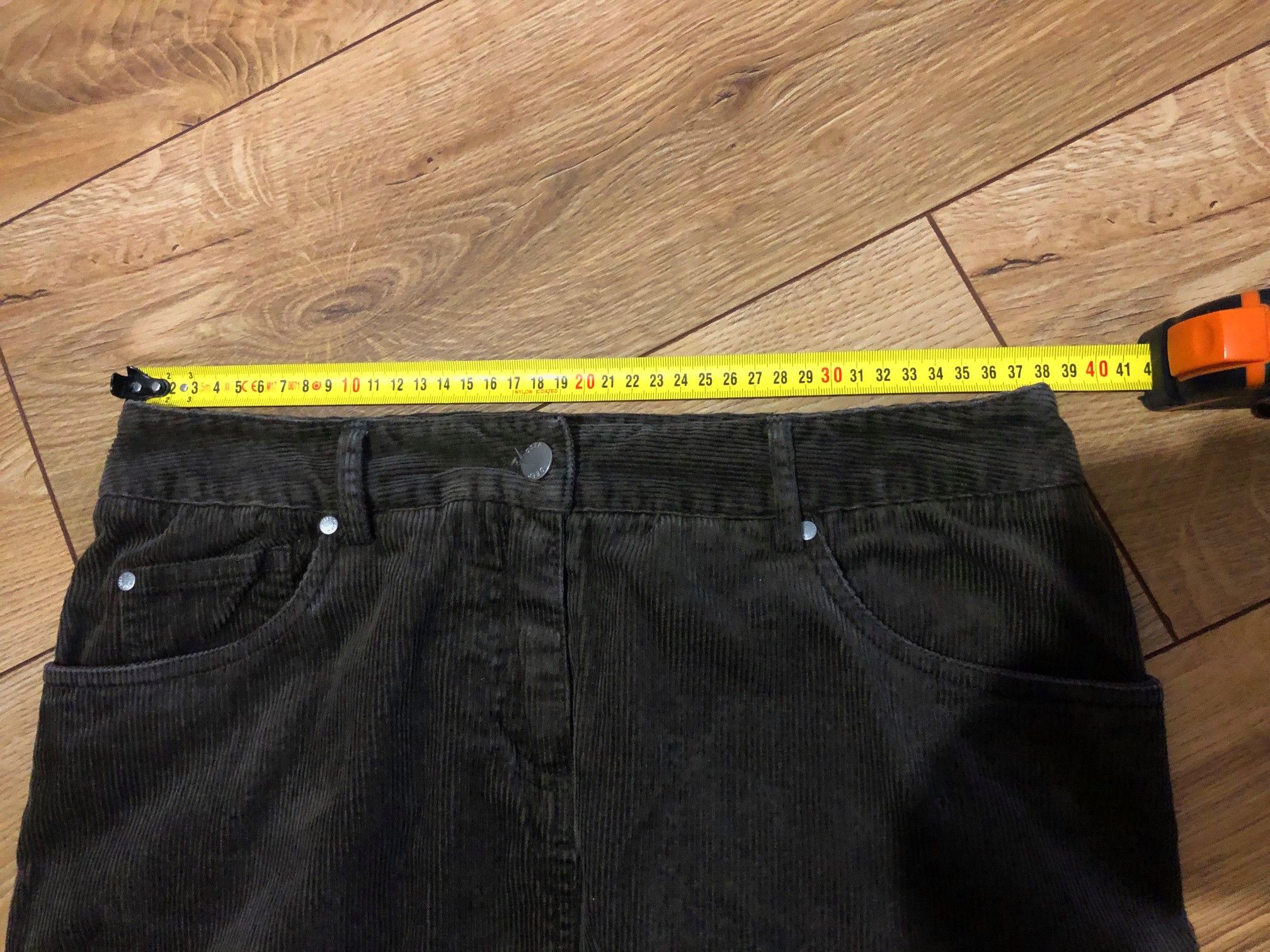 Other Long corduroy maxi skirt, brown, size M/38 Size 32" / US 10 / IT 46 - 3 Thumbnail