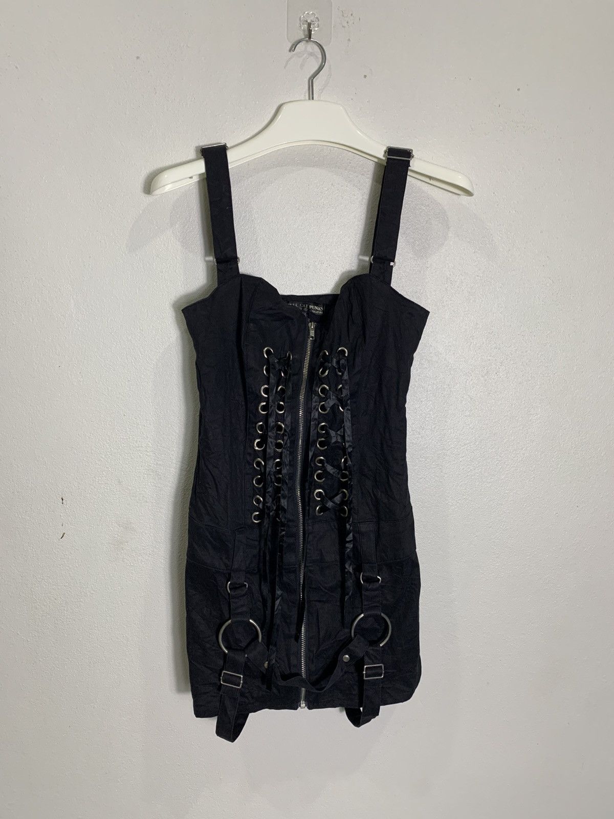 Vintage VTG Hell cats Punk Bondage Size S / US 4 / IT 40 - 1 Thumbnail