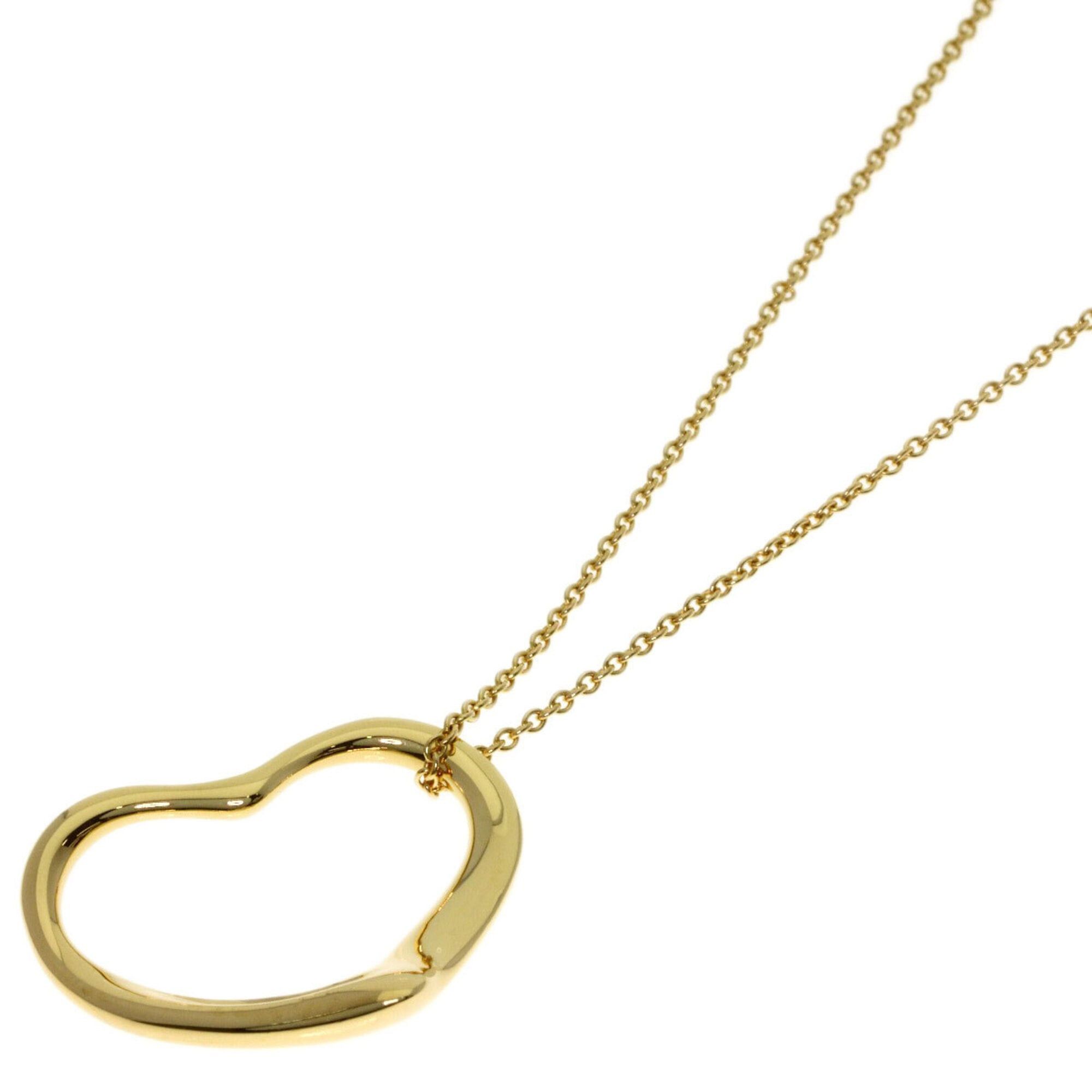 Tiffany & Co. Tiffany & Co. Open Heart Necklace, 18K Yellow Gold, Women's. Size ONE SIZE - 1 Thumbnail