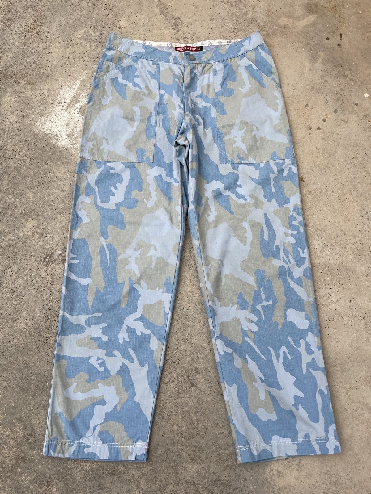 Vintage Y2K Quicksilver X Roxy Camouflage Pants