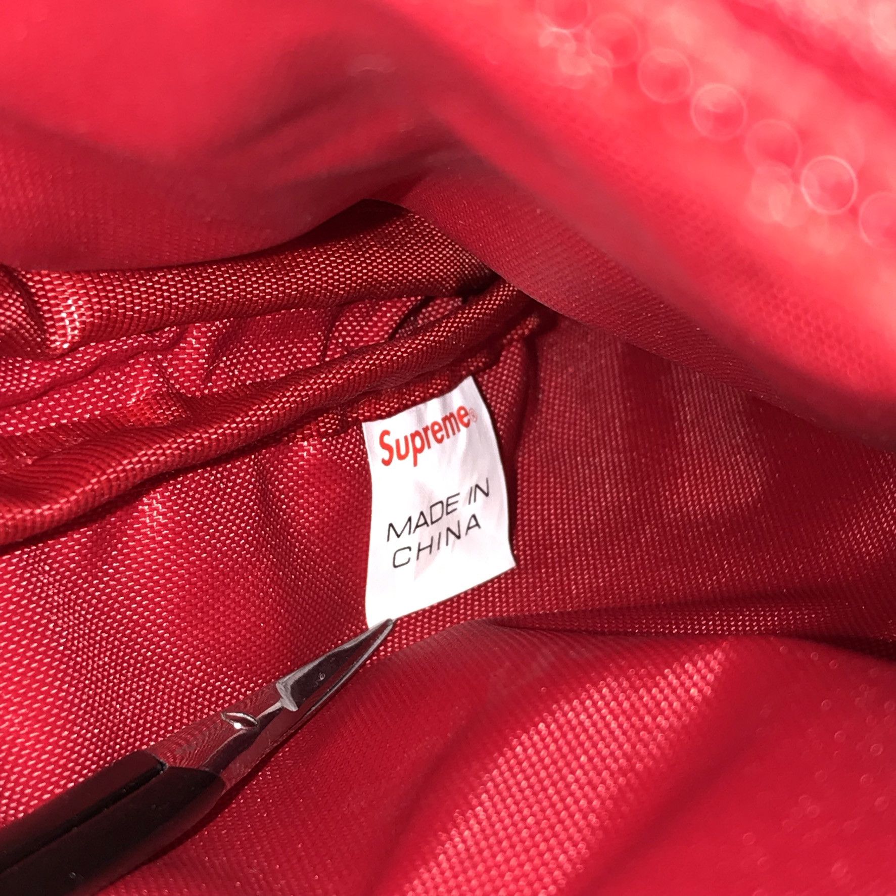 Supreme Supreme Utility Pouch Red SS19 Size ONE SIZE - 7 Thumbnail
