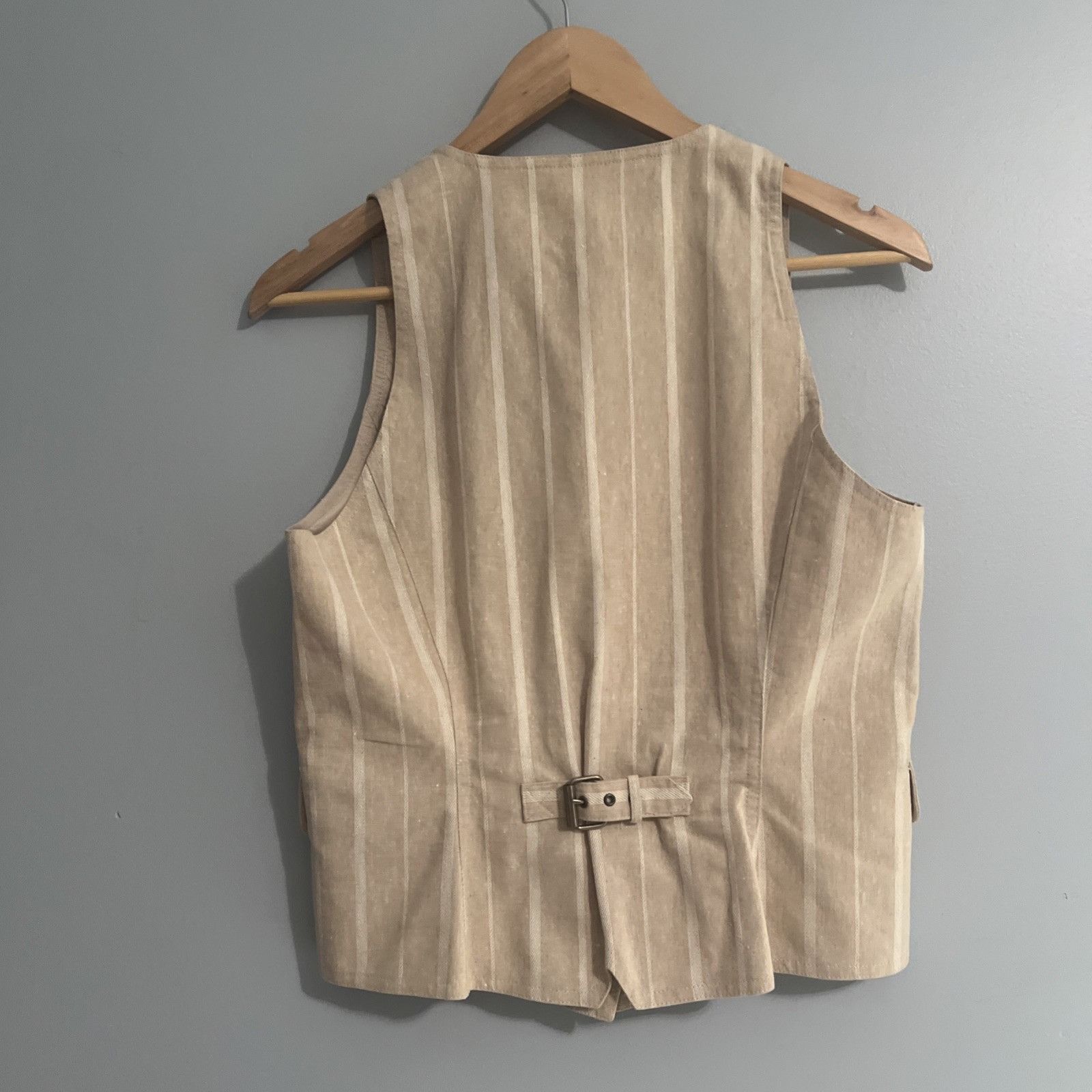 By Together Vintage TOGETHER S8 blazer And S6 Vest. Exc. Cond. Ramie/co Size M / US 6-8 / IT 42-44 - 19 Thumbnail
