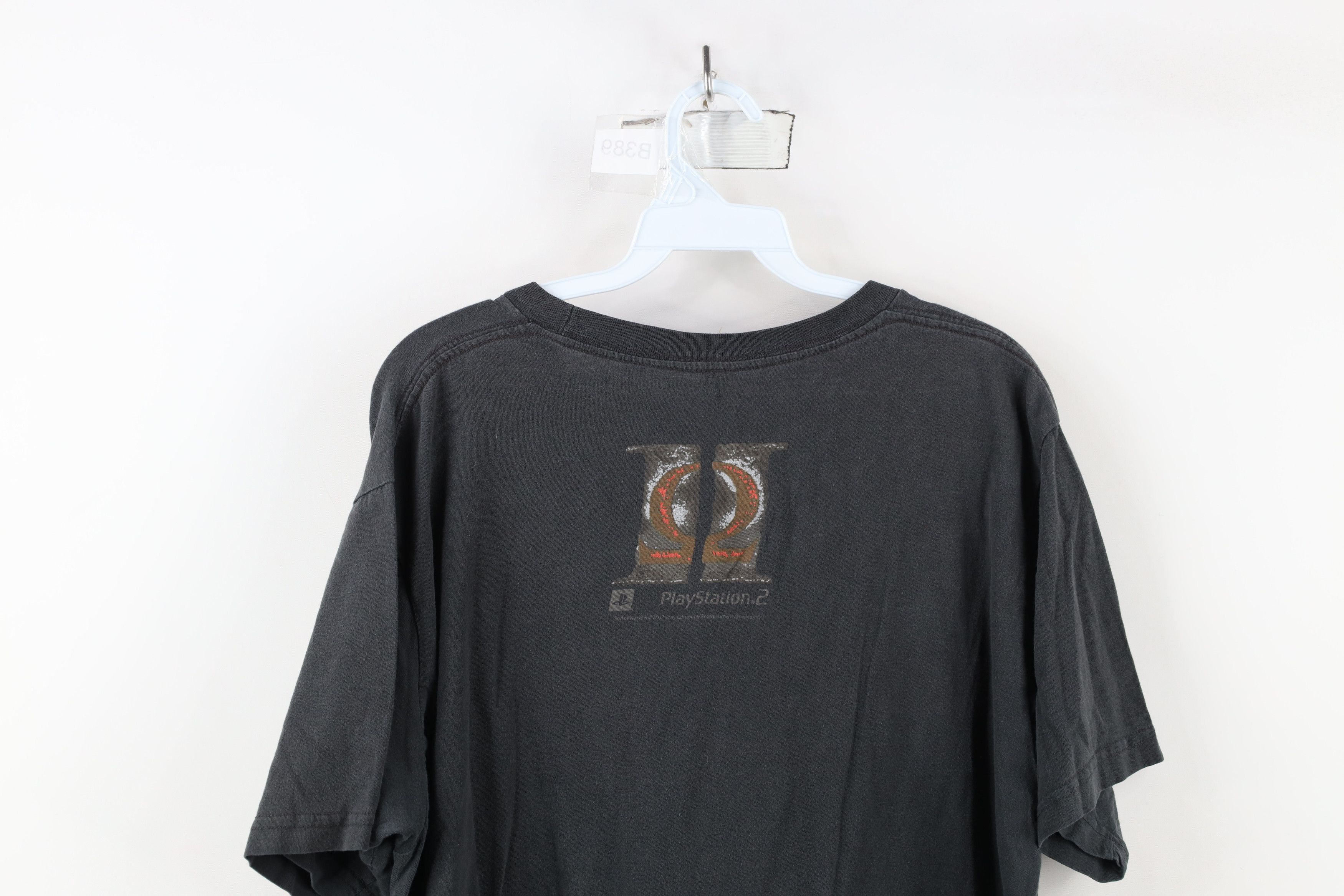 Vintage Vintage God of War Kratos Playstation 2 Video Game T-Shirt Size US XL / EU 56 / 4 - 12 Thumbnail