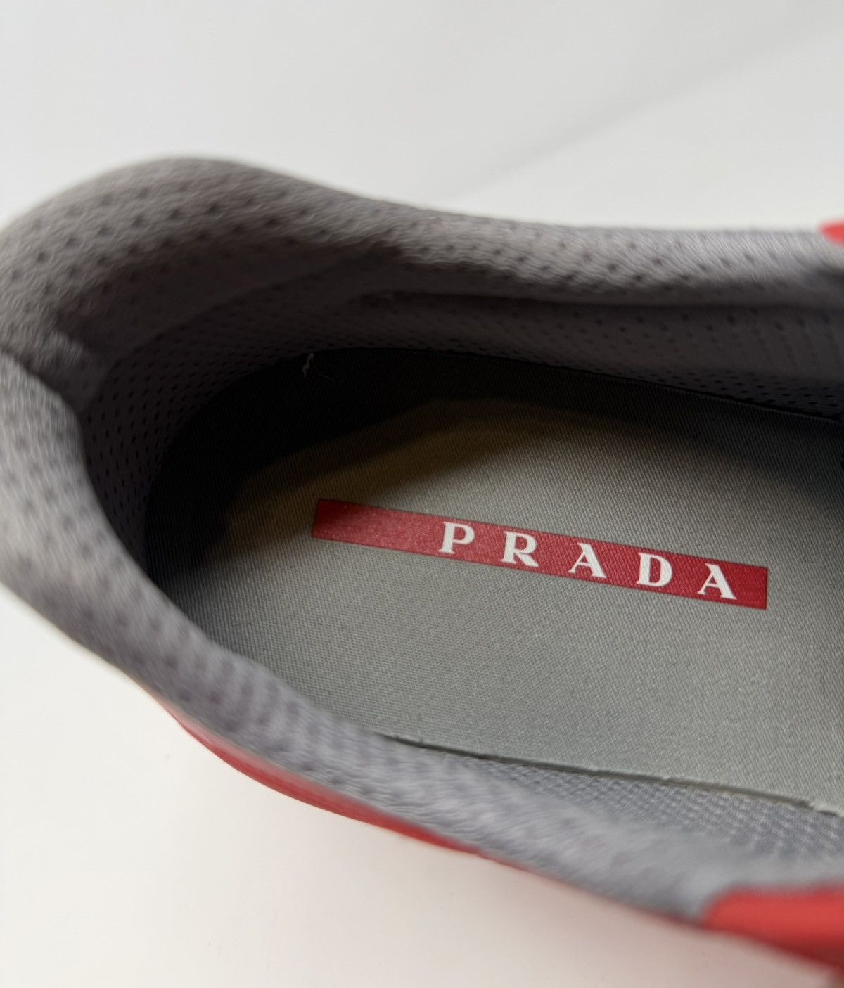 Prada Prada Americas Cup Rubber Sneaker Red Size US 10 / EU 43 - 8 Thumbnail