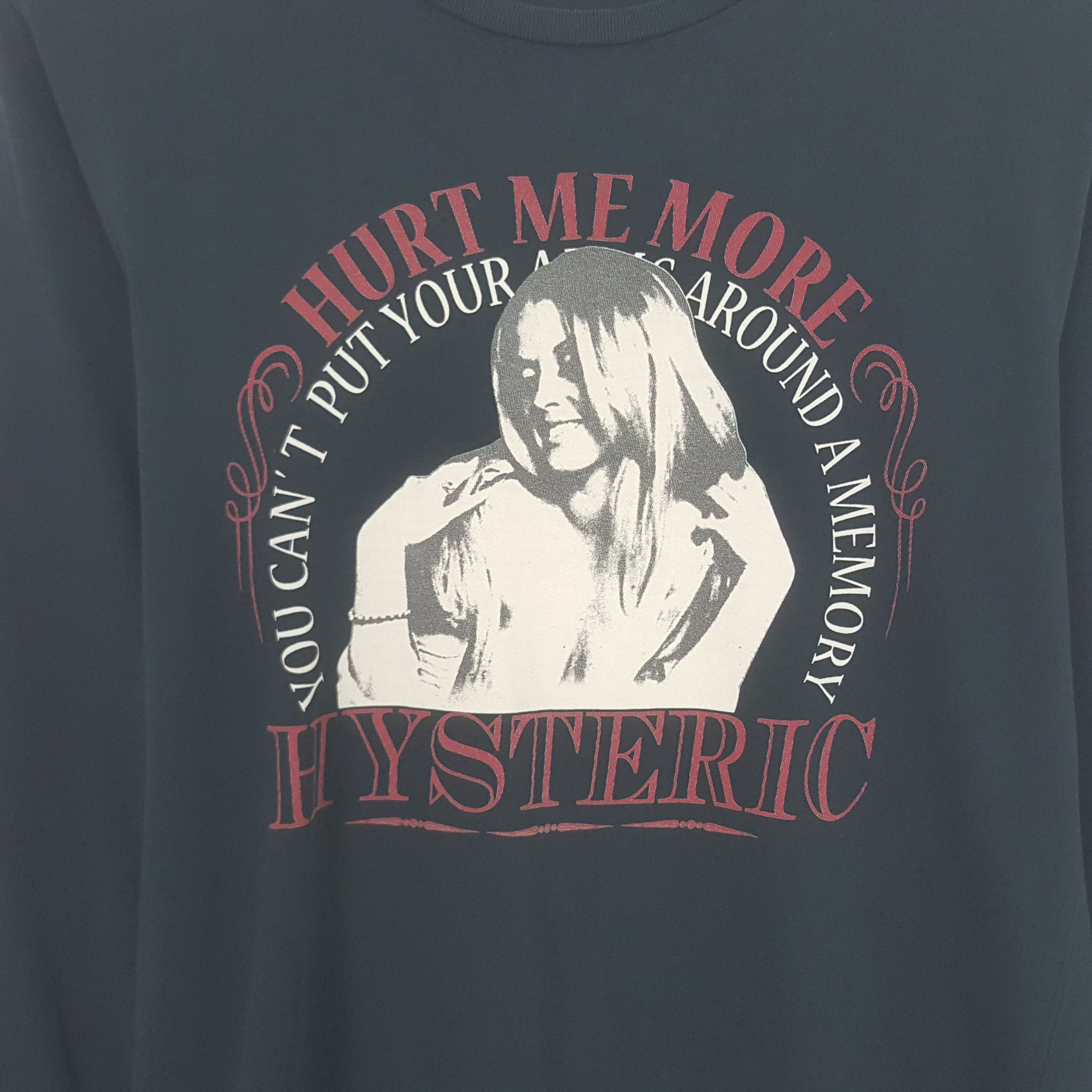 Hysteric Glamour Vintage Hurt Me More Hysteric Glamour Japan Tshirt Size US M / EU 48-50 / 2 - 2 Thumbnail
