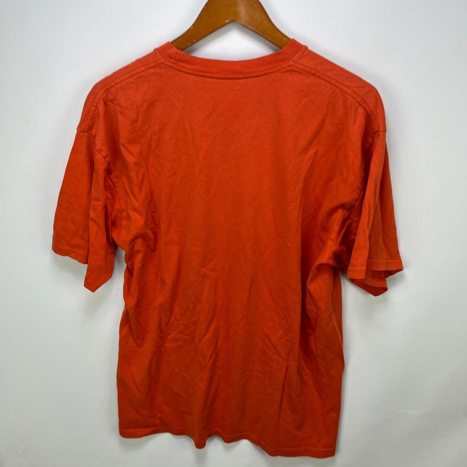 Nike Vintage Nike Swoosh Mini Y2K T-Shirt Orange Large Size US L / EU 52-54 / 3 - 8 Thumbnail