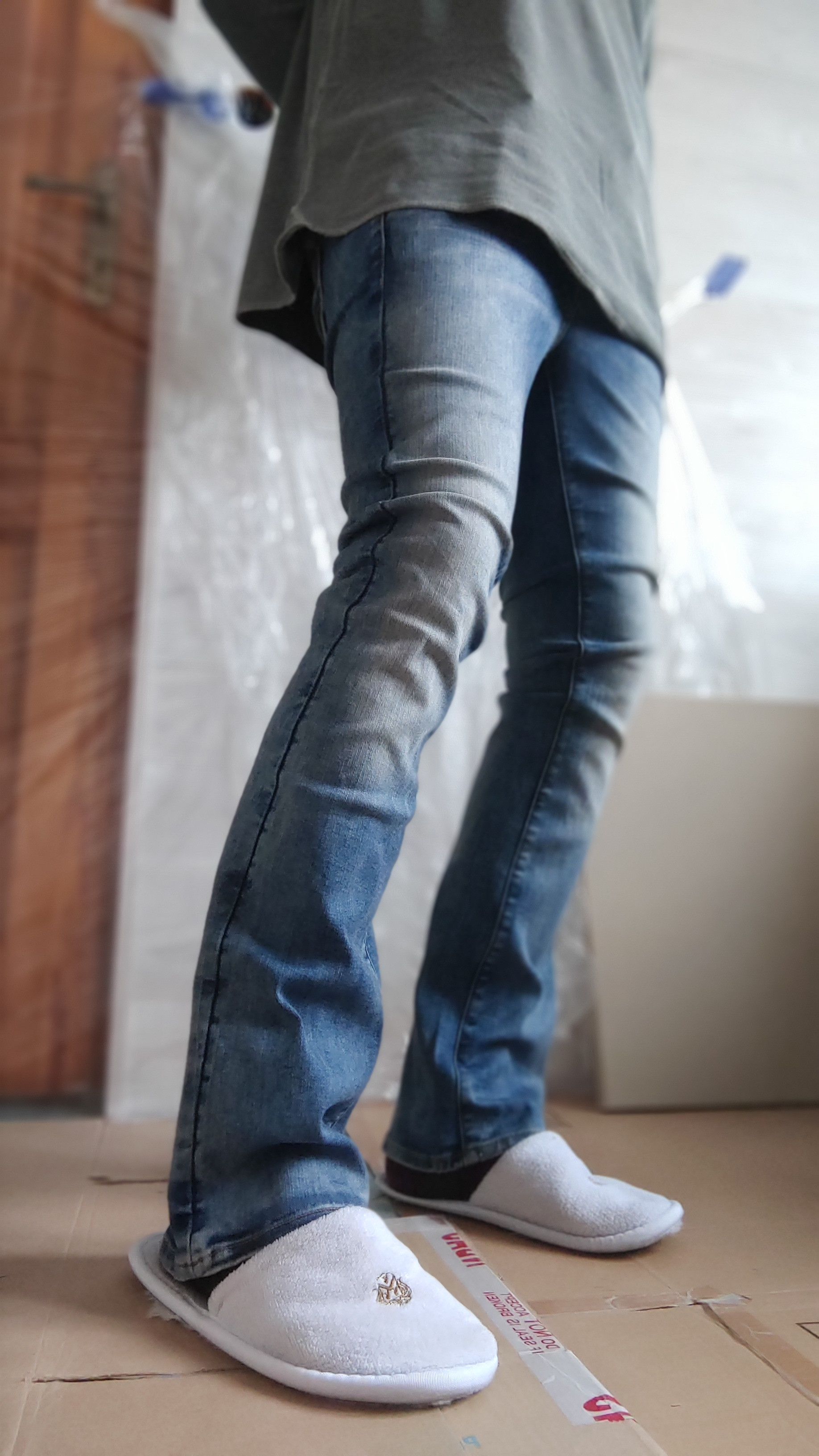 G-Star Flared Bootcut Skinny Stacked Pants Bell Bottom Denim 27 Size US 27 - 13 Thumbnail