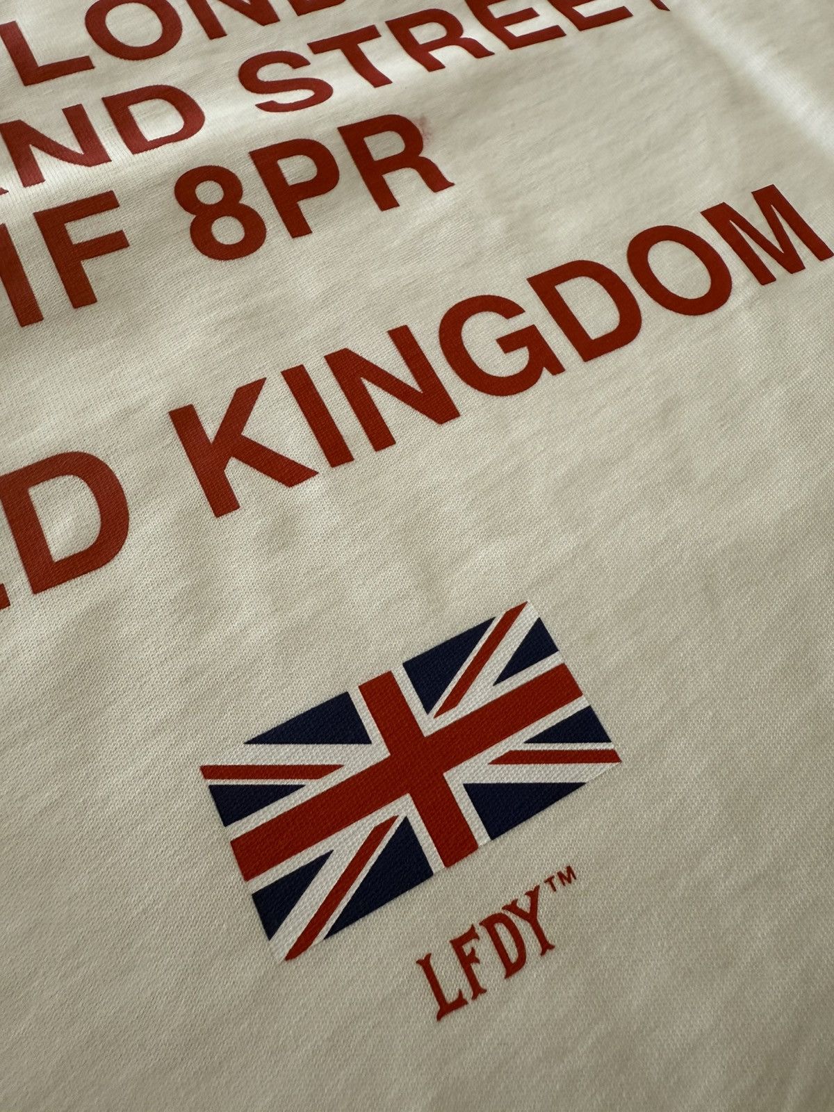 LFDY LFDY LiveFast United Kingdom Soho London Tshirt Tee Red Size US M / EU 48-50 / 2 - 3 Thumbnail