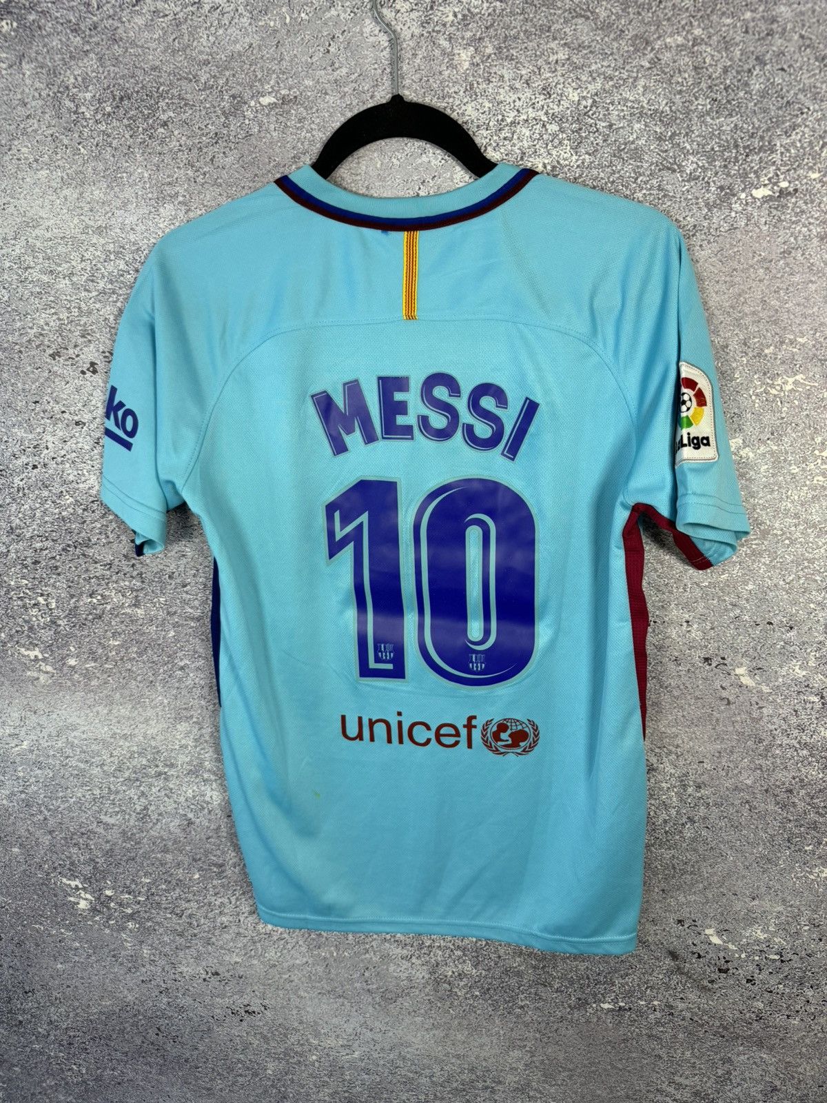 Nike × Vintage MESSI Vintage Barcelona 2017/18 Nike Soccer Jersey y2k Size US S / EU 44-46 / 1 - 13 Thumbnail