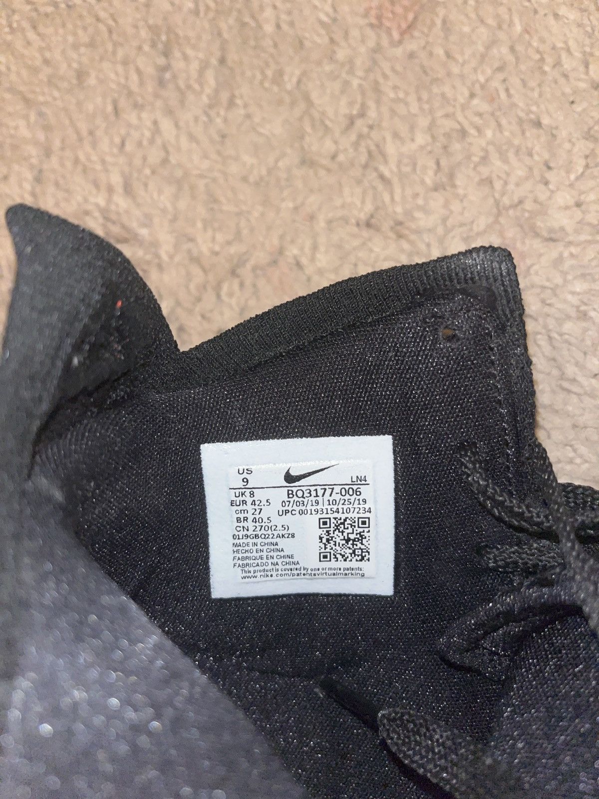 Nike Nike LeBron 17 Infrared Size US 9 / EU 42 - 6 Thumbnail