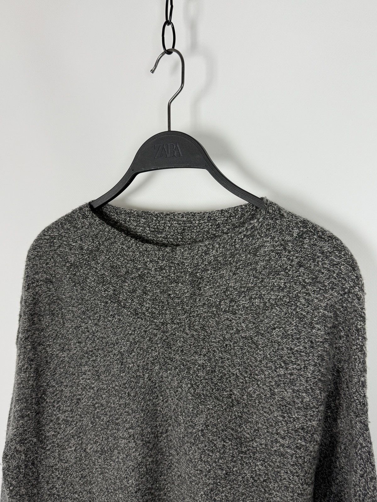 Vintage Eudon Choi EC2 London Grey Melange Knit Tunic Sweater Size S / US 4 / IT 40 - 5 Thumbnail