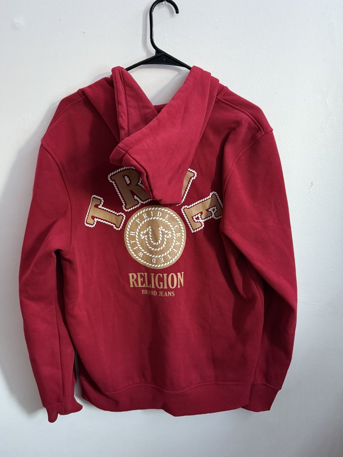 True Religion Red & Tan True Religion Hoodie Size US M / EU 48-50 / 2 - 4 Thumbnail