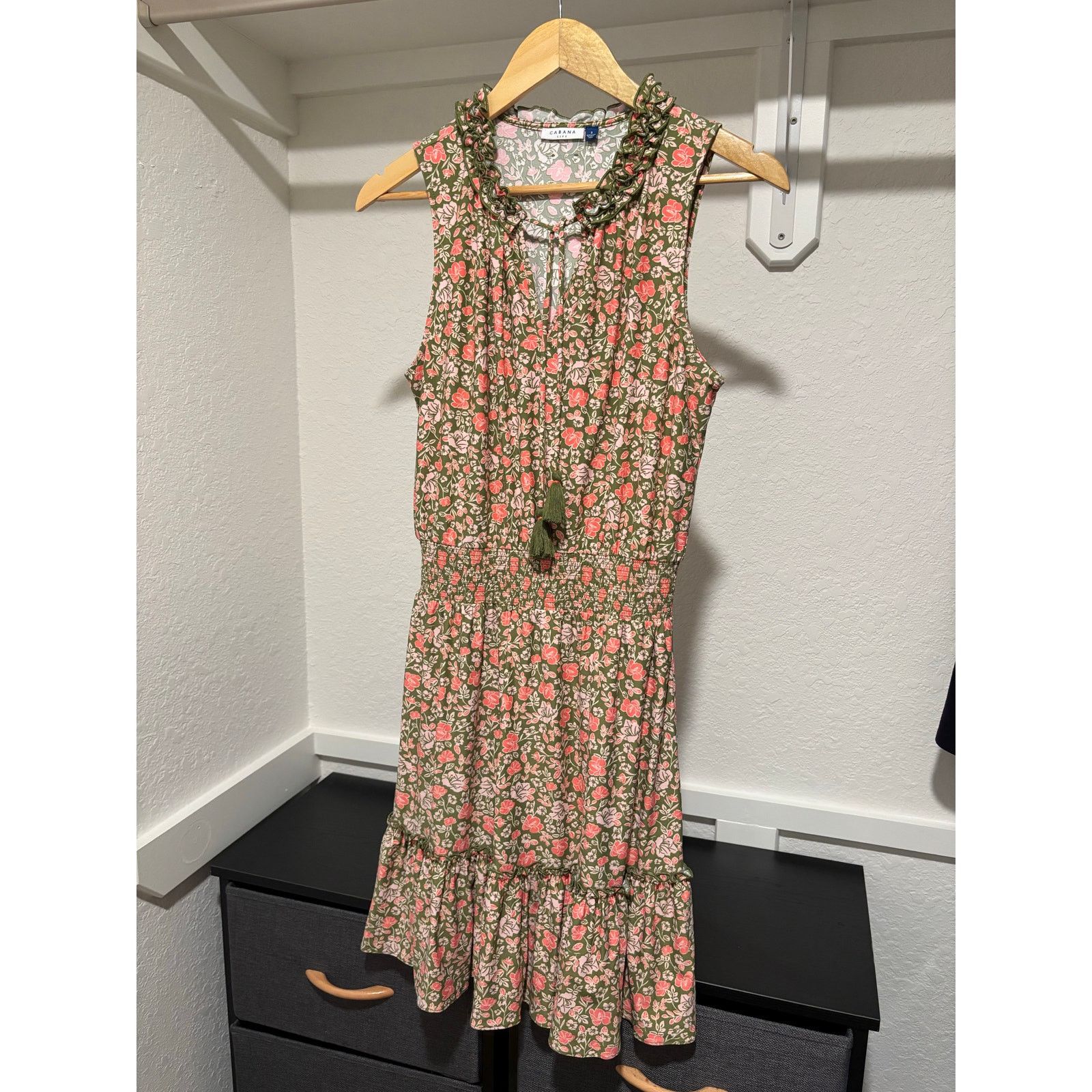 CABANE de ZUCCa NWOT Cabana Life Jetties Beach Sleeveless Ruffle Dress Sz S Size S / US 4 / IT 40 - 3 Thumbnail