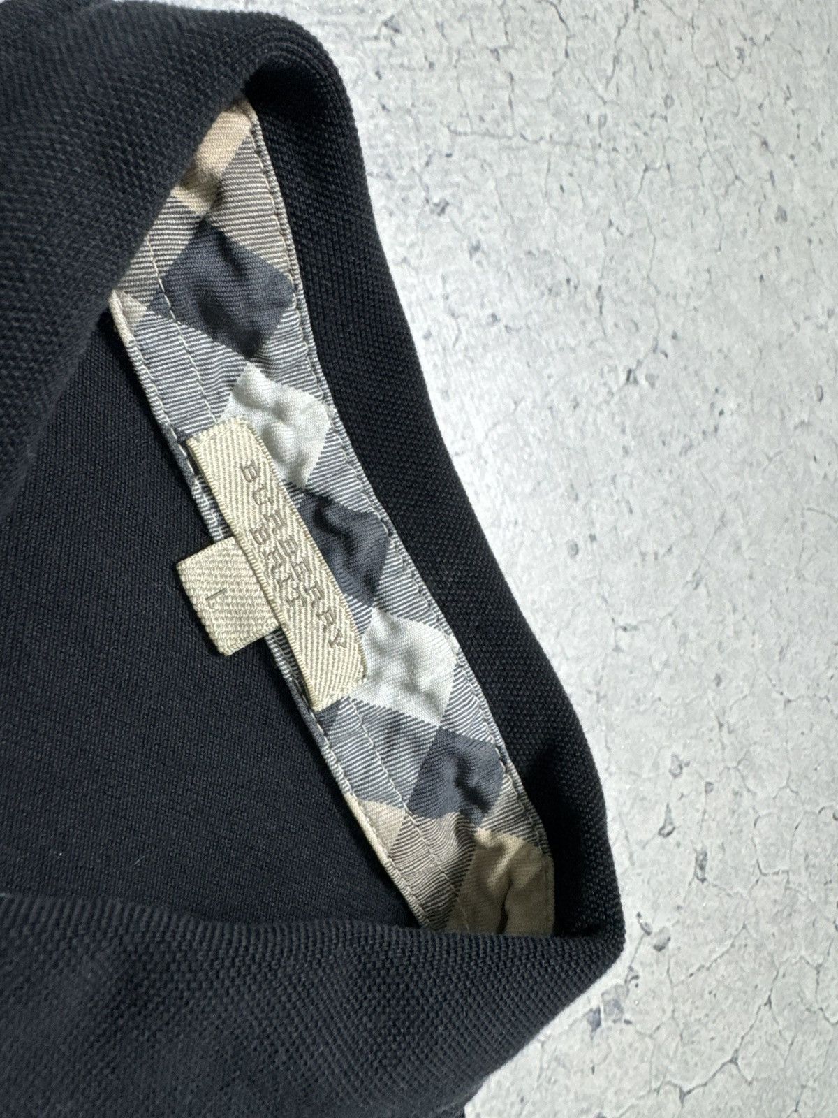 Burberry Burberry Brit Long Sleeve Shirts Black Luxury Vintage Size US M / EU 48-50 / 2 - 7 Thumbnail