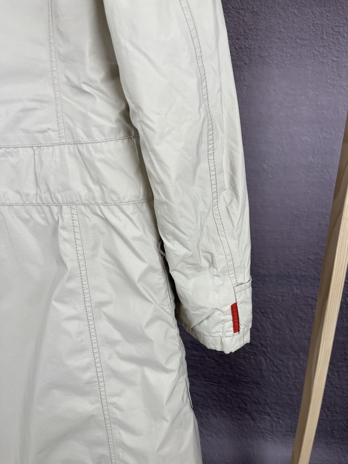 Prada × Vintage Prada red tab vintage nylon gore-tex coat jacket art. 280705 Size S / US 4 / IT 40 - 20 Thumbnail