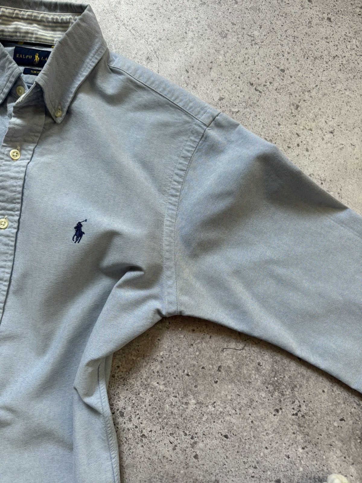 Polo Ralph Lauren Polo Ralph Lauren shirt oxford striped Size US S / EU 44-46 / 1 - 14 Thumbnail