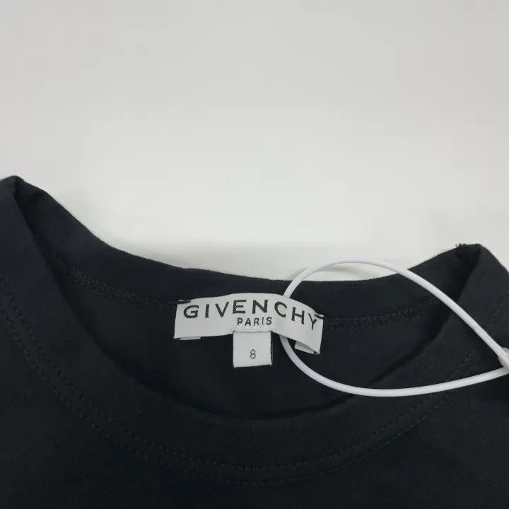 Givenchy Givenchy Givenchy Kids Black Logo Print Short Sleeve Tshir Size US M / EU 48-50 / 2 - 3 Thumbnail