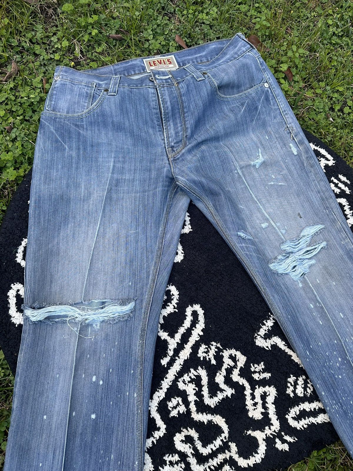 Levi's Vintage Distressed Levi’s 514 Jeans Size US 34 / EU 50 - 2 Thumbnail