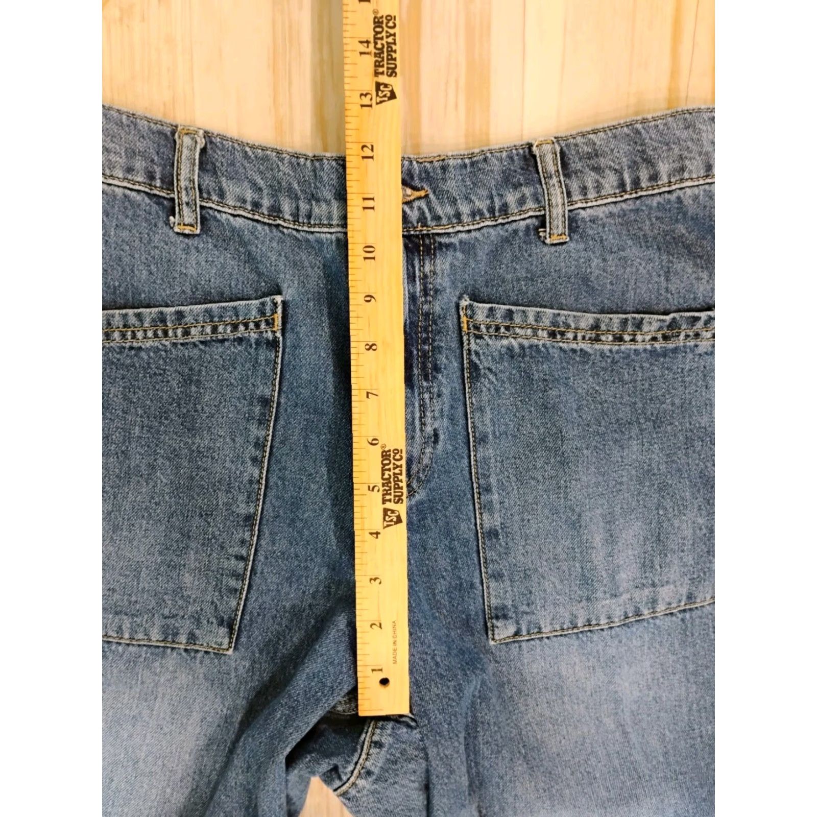 Lucky Brand Lucky Brand Jeans High Rise Wide-Leg Crop 34x24 Regular Cotton Denim Blue 34 in Inseam 24 in Women Stretch? Size 24" / US 00 / IT 34 - 6 Thumbnail