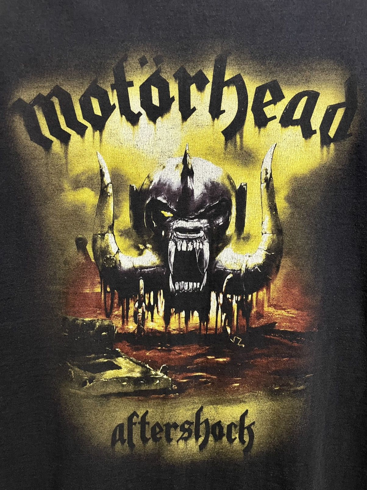 Band Tees Vintage Y2K Motorhead Aftershock Rock Metal Band T-Shirt Size US M / EU 48-50 / 2 - 4 Thumbnail