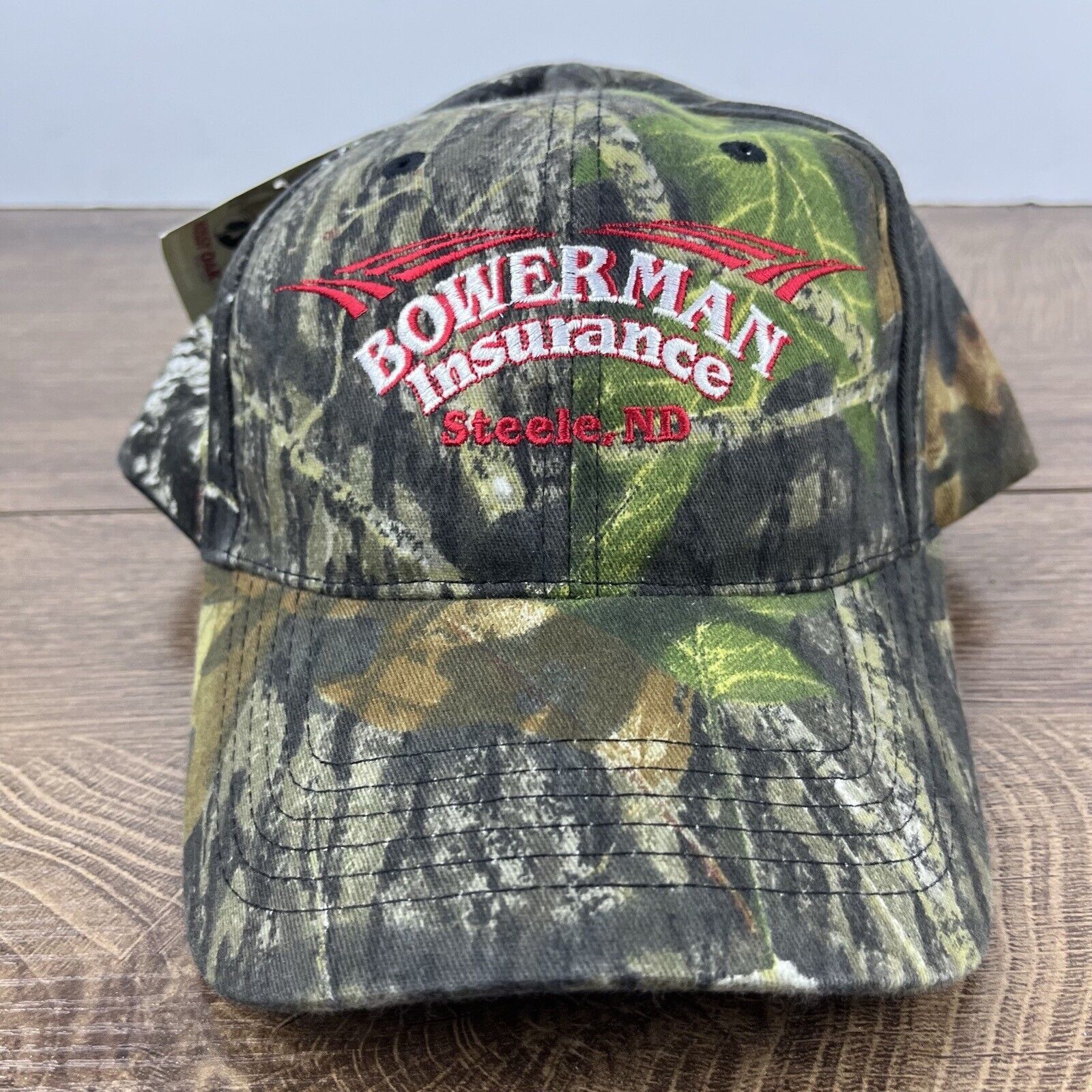 Other Bowerman Insurance Hat Steele North Dakota Camo Cap Hat Adju Size ONE SIZE - 3 Thumbnail